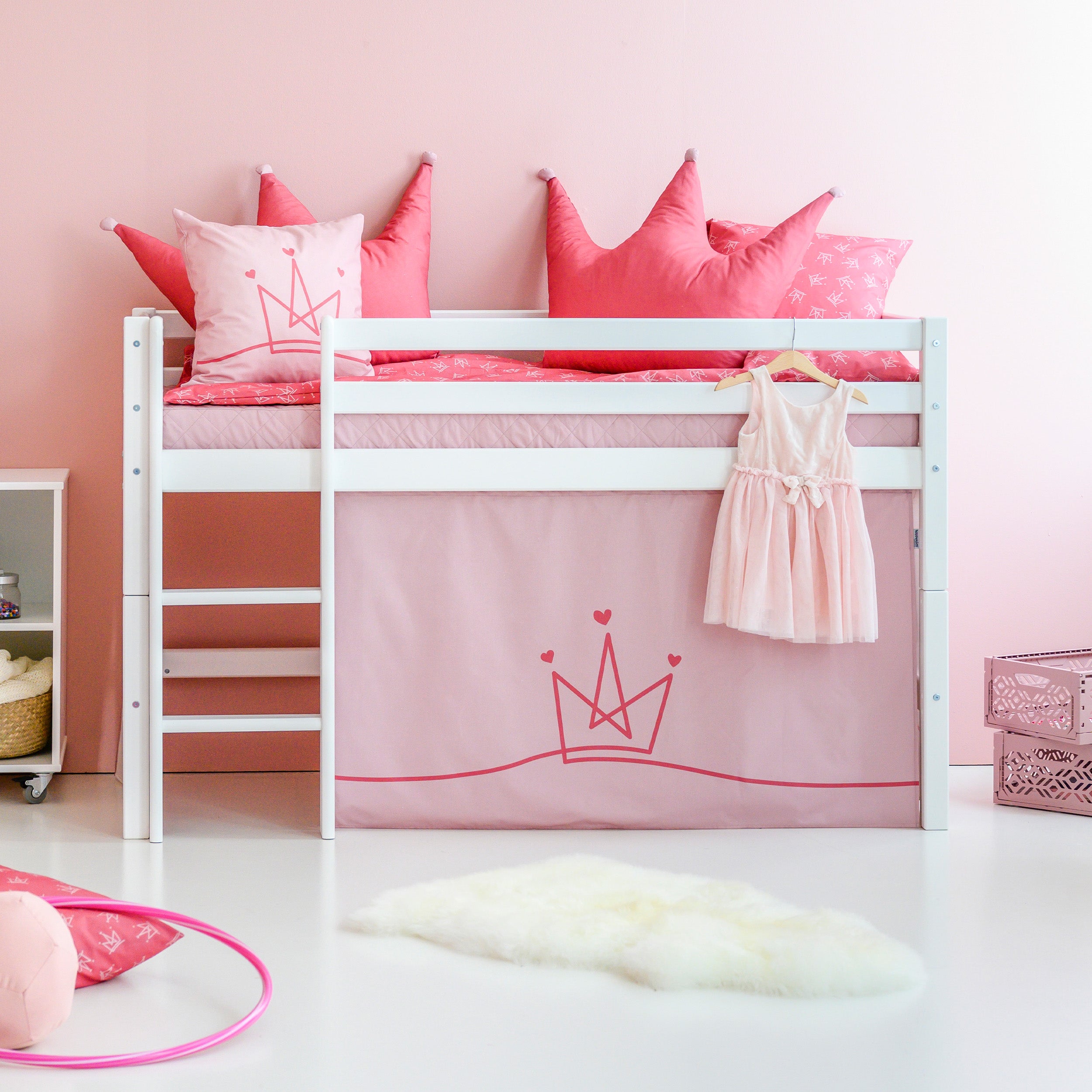 ECO Dream Altezza letto con tende per letti Princess