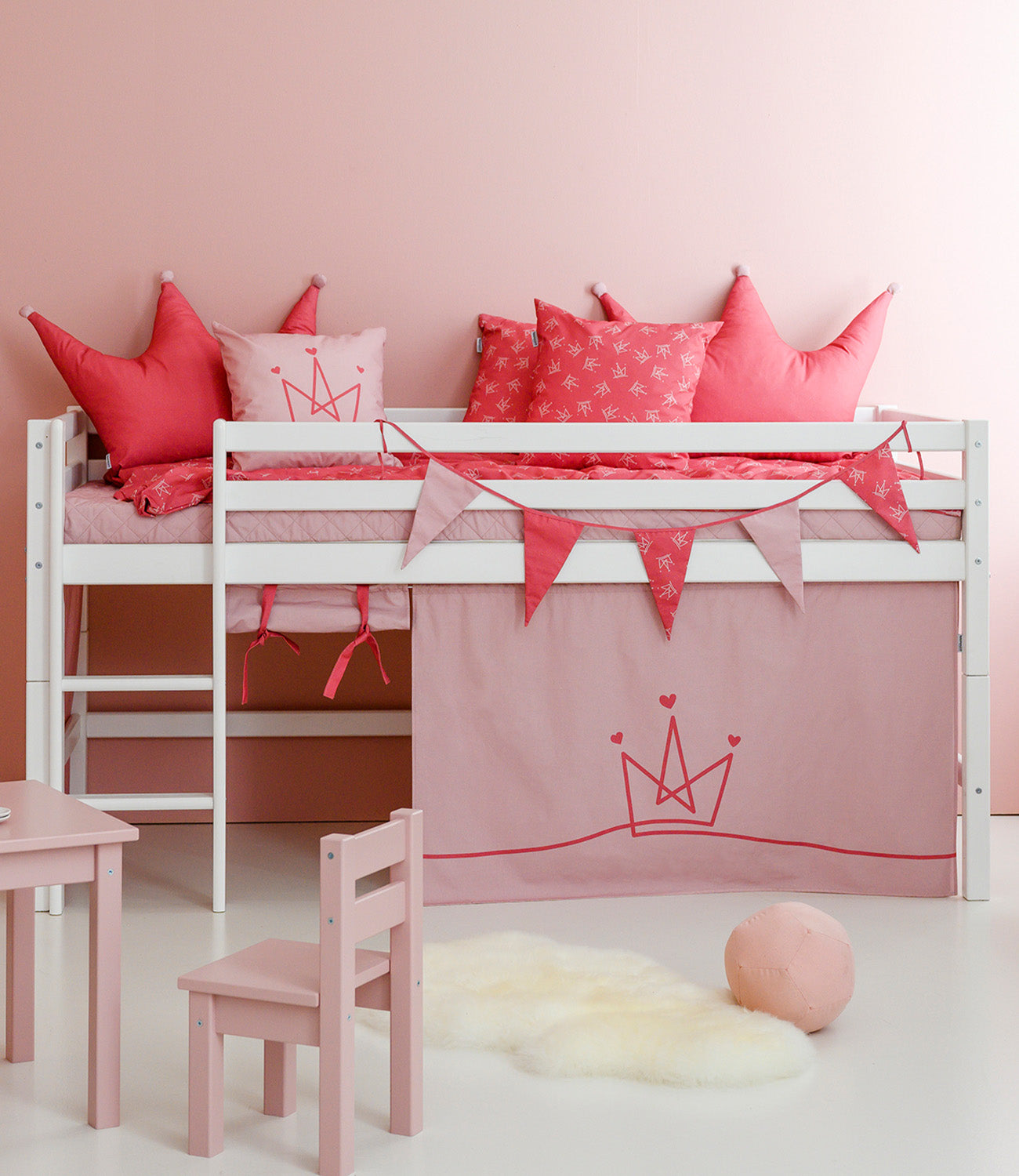 ECO Dream Altezza letto con tende per letti Princess