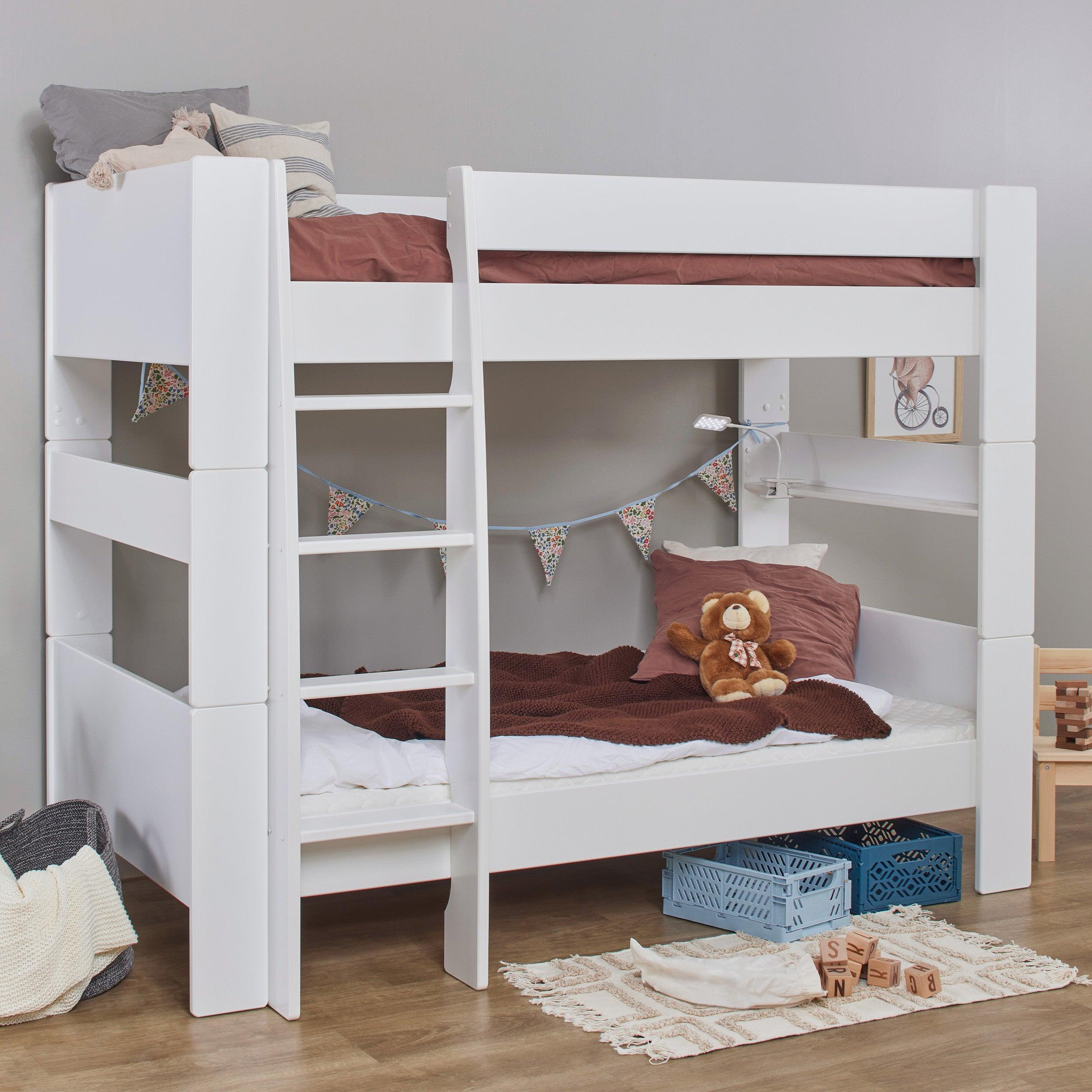 Hoppekids SFK Etagenbett 90x200 cm, Weiß