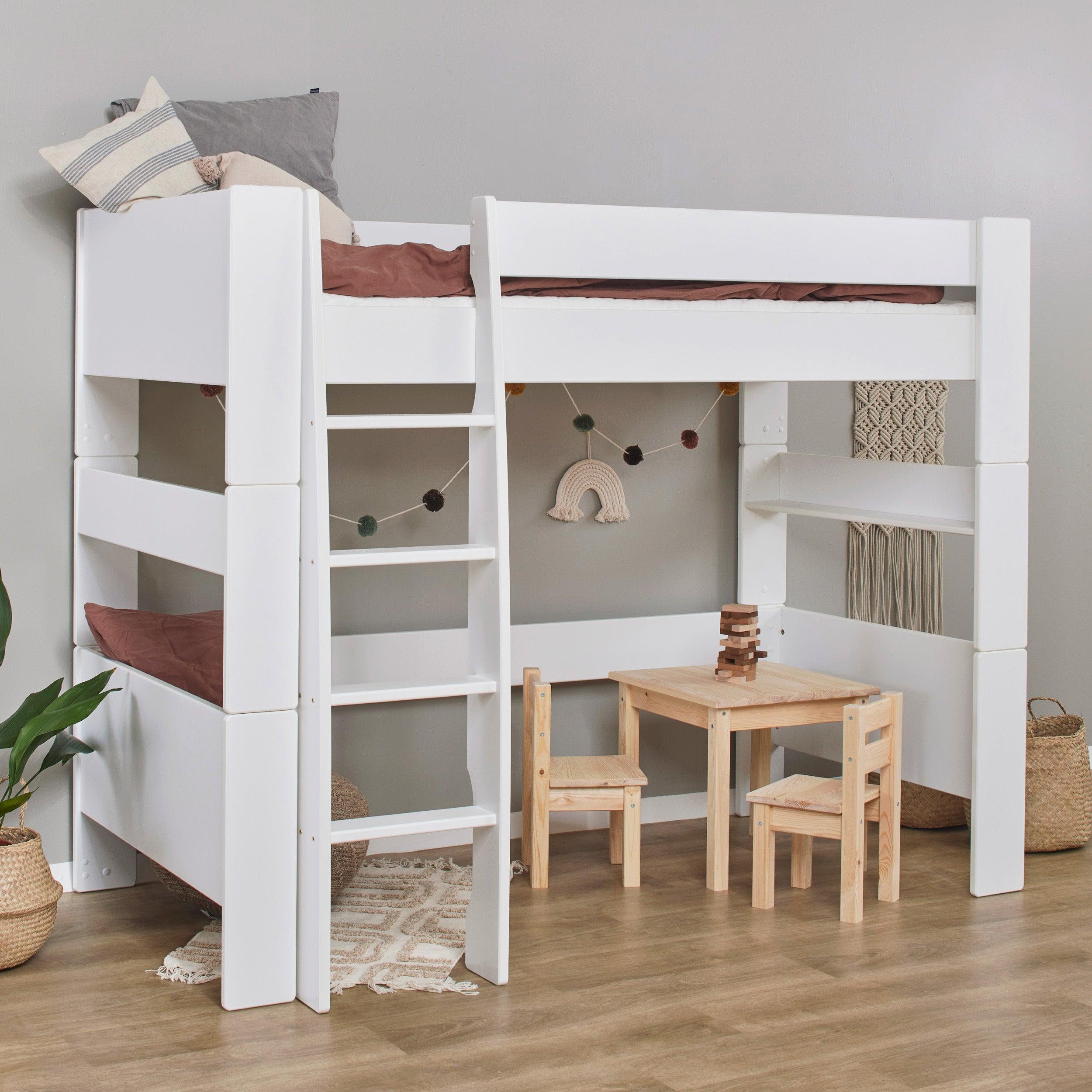 Hoppekids SFK Modul zu Hochbett 90x200 cm, Weiß