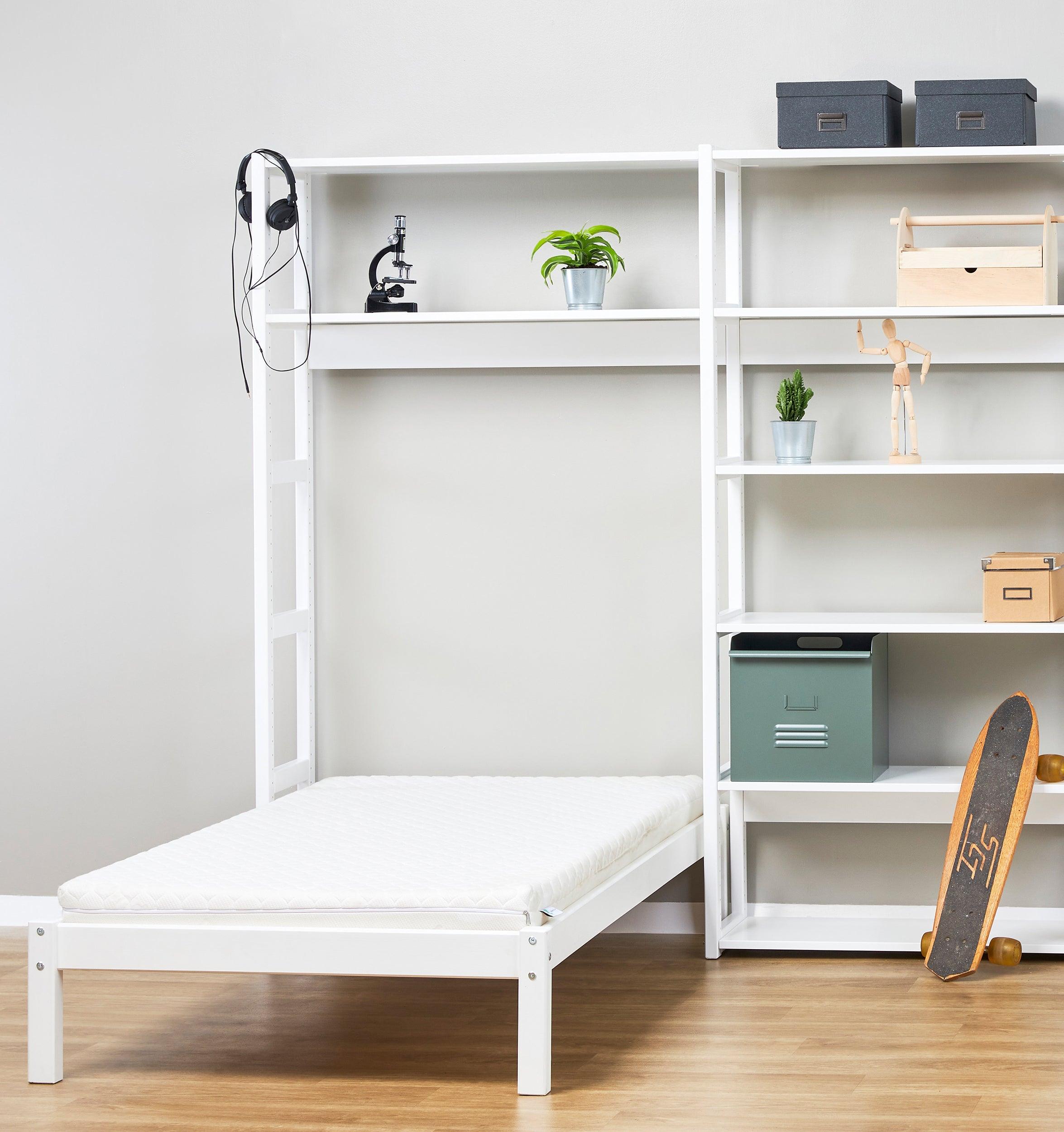Hoppekids STOREY Set mit 8 Regalen und Bett, 70x160 cm