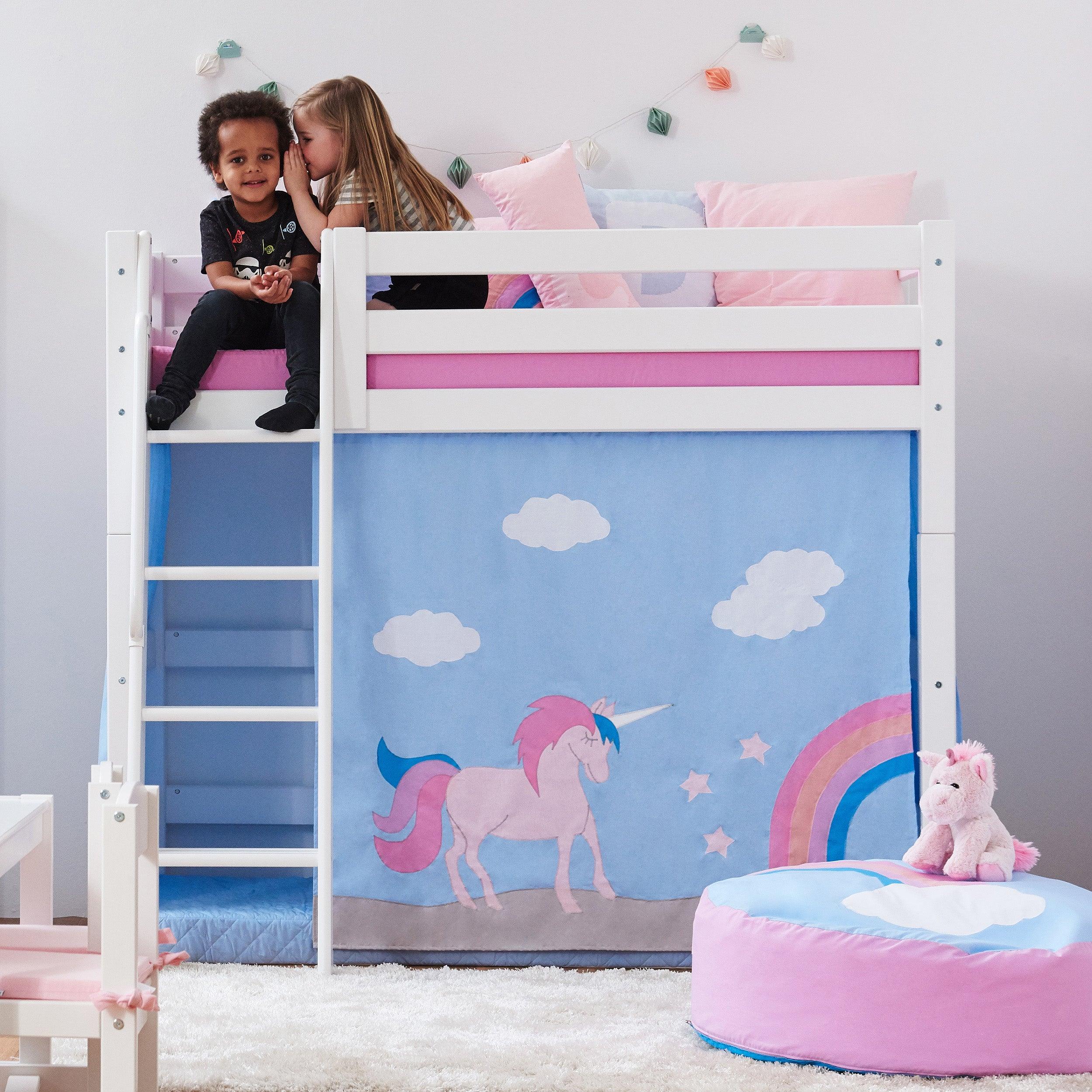 Hoppekids Unicorn Bed Curtain