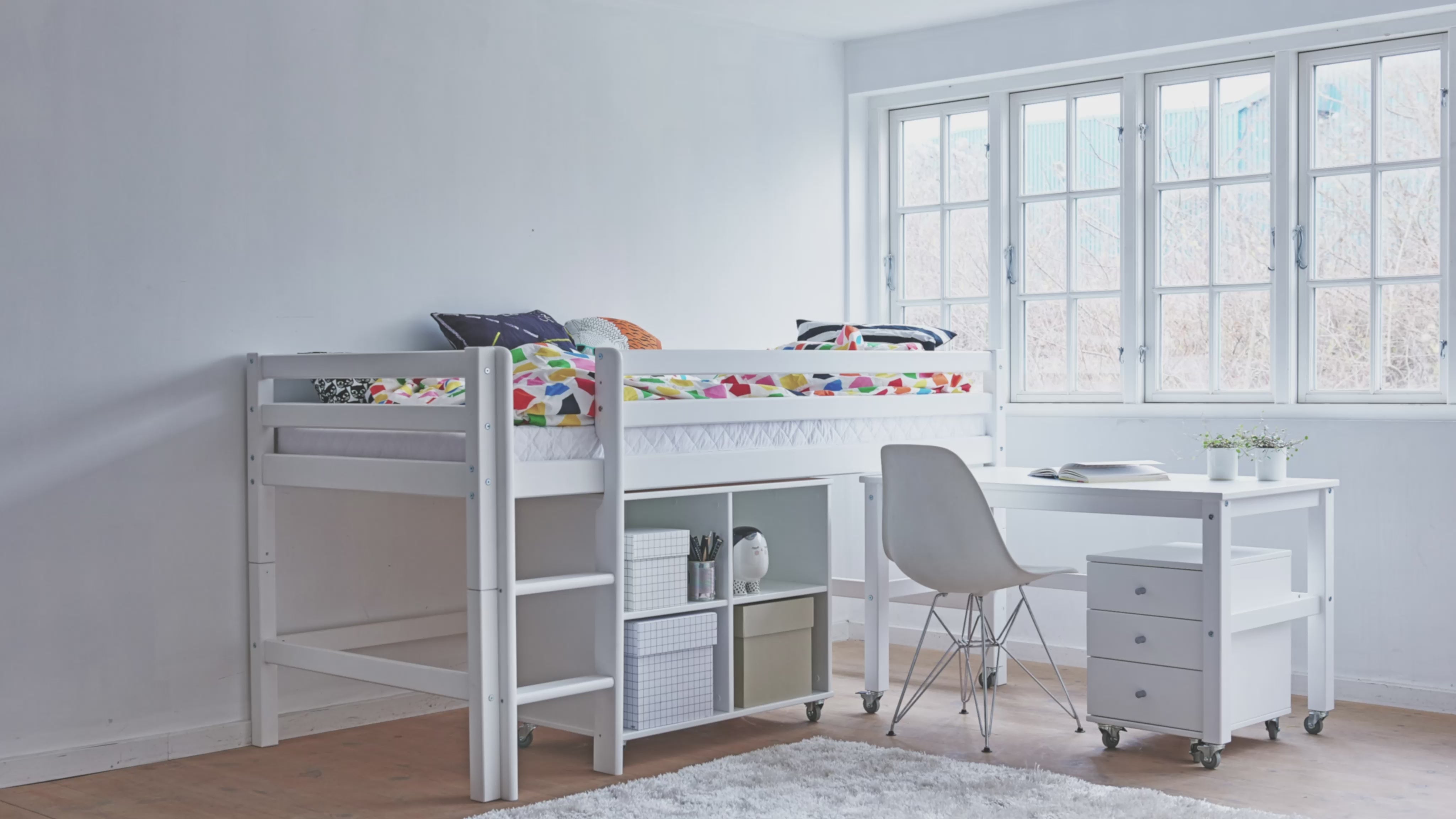 ECO Dream seng med skrivebord - video