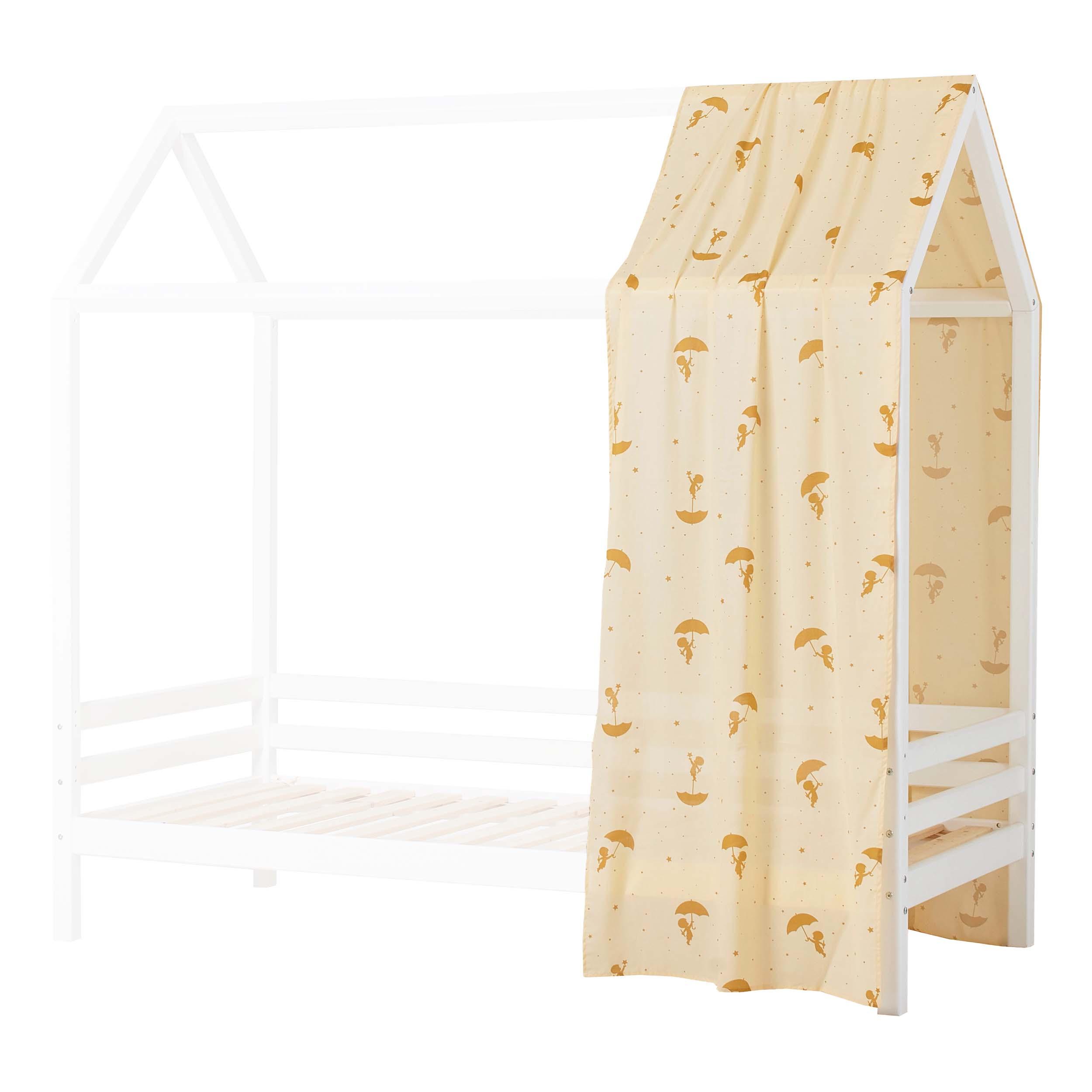 Tenda per letto a castello Hoppekids Ole Lukoie, gialla