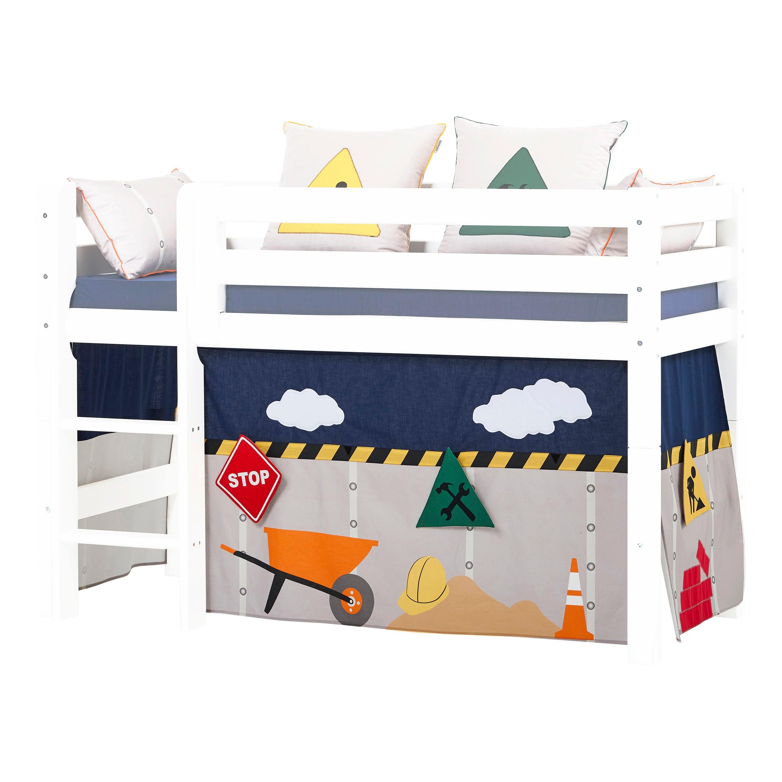 Hoppekids Construction Rideau de lit