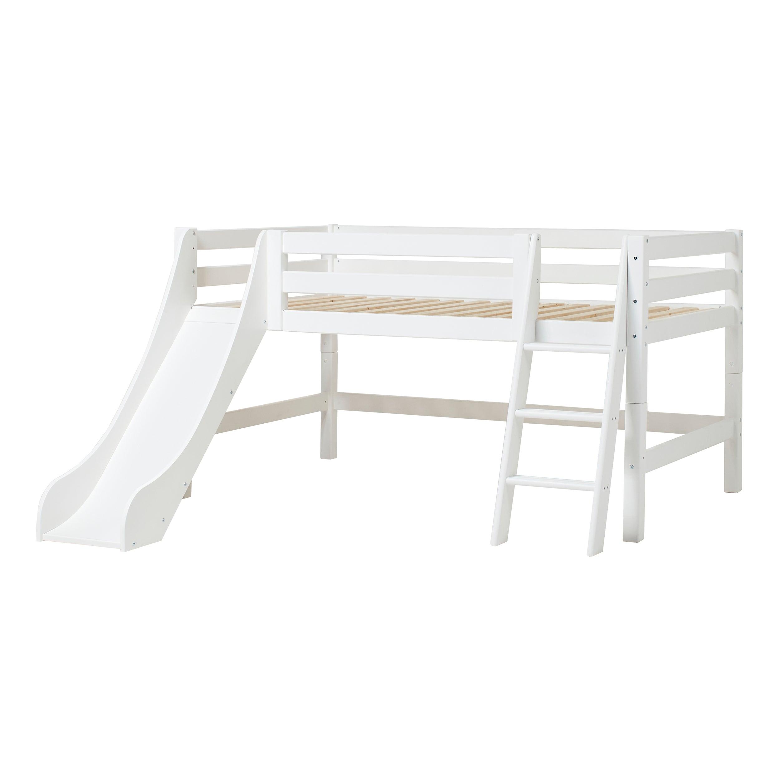 Hoppekids ECO Luxury Loftsäng med Rutschkana