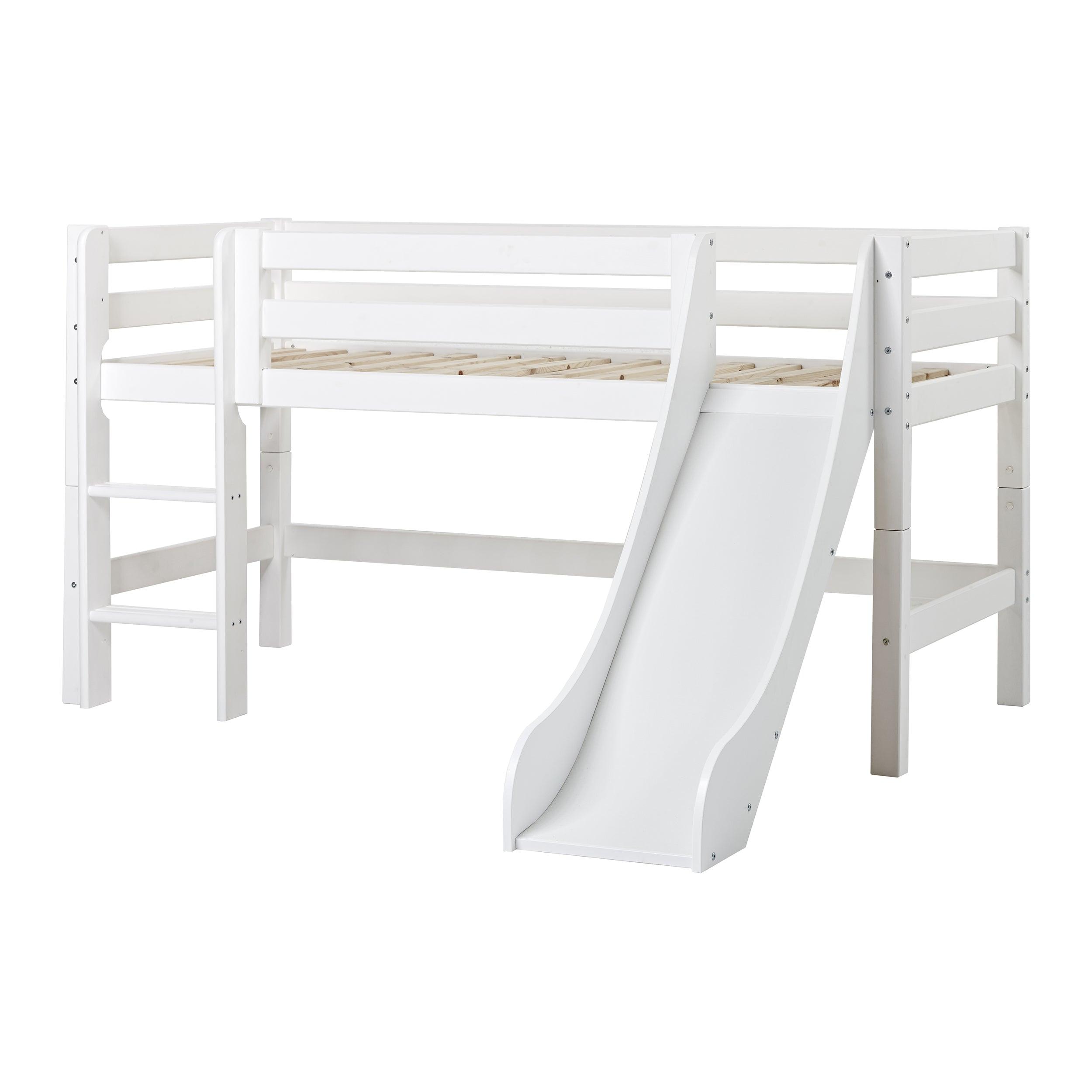 Hoppekids ECO Luxury Loftsäng med Rutschkana