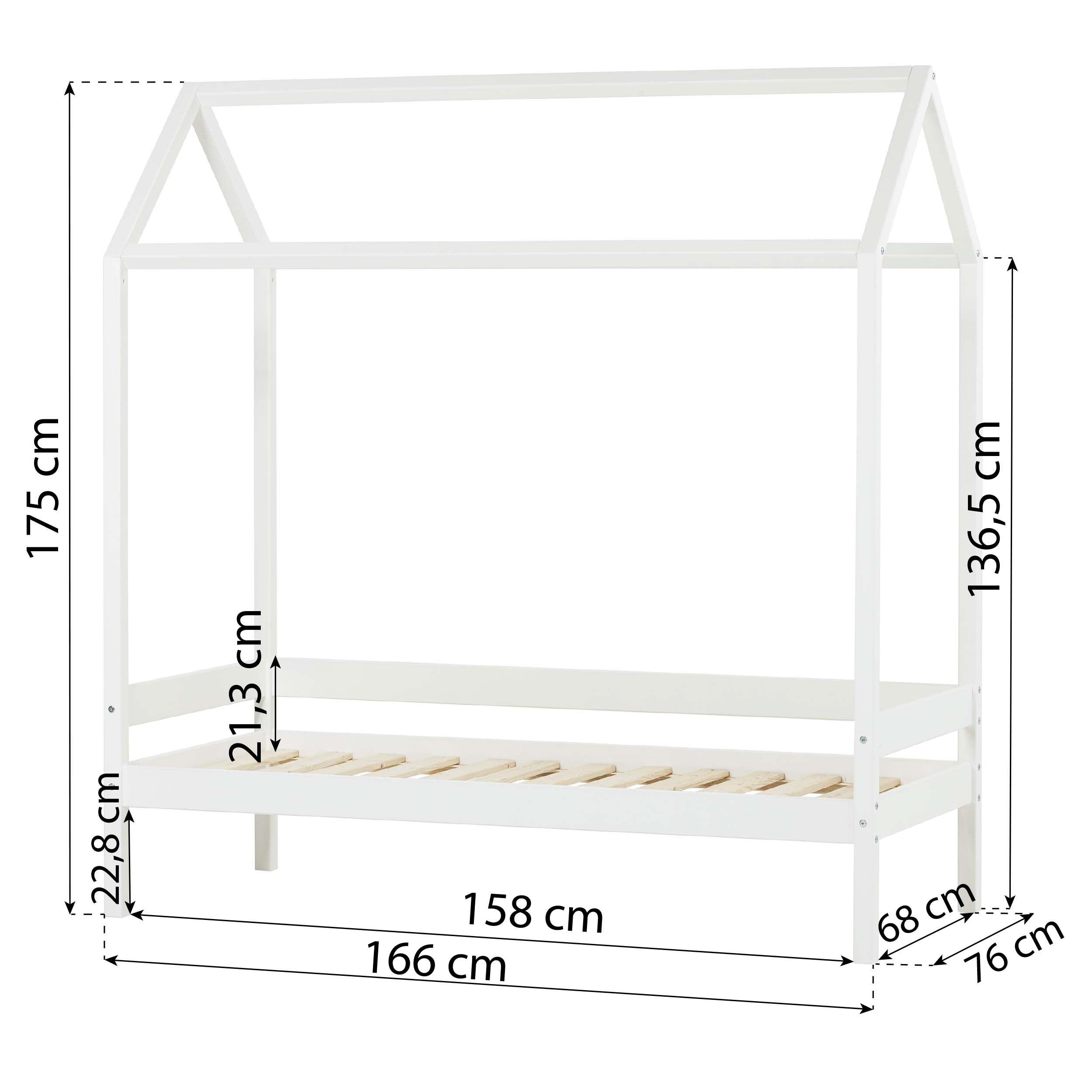 Hoppekids ECO Comfort Lit Cabane