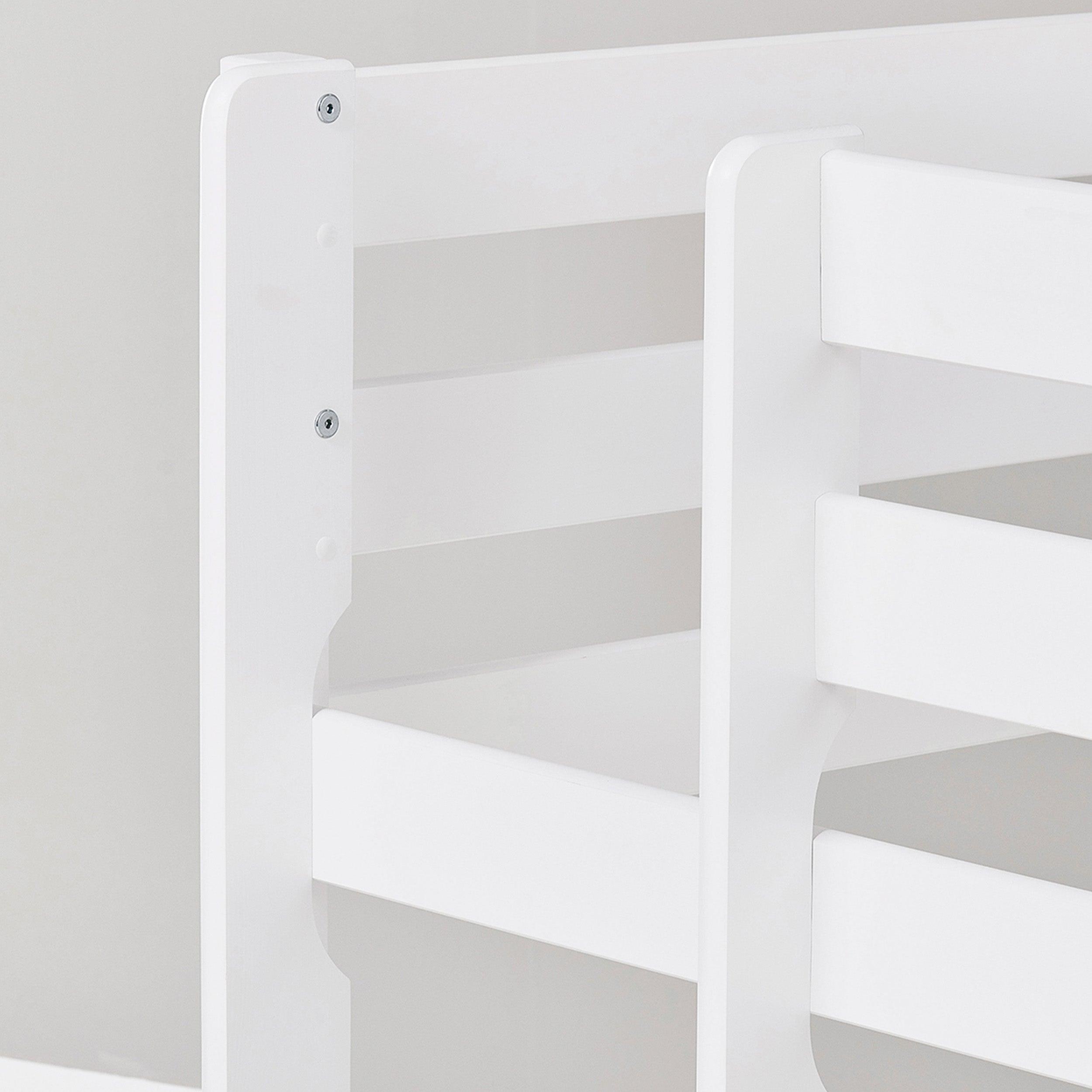 Hoppekids ECO Comfort Halfhoogslaper met Blauw Ole Lukoie Bedgordijnen 