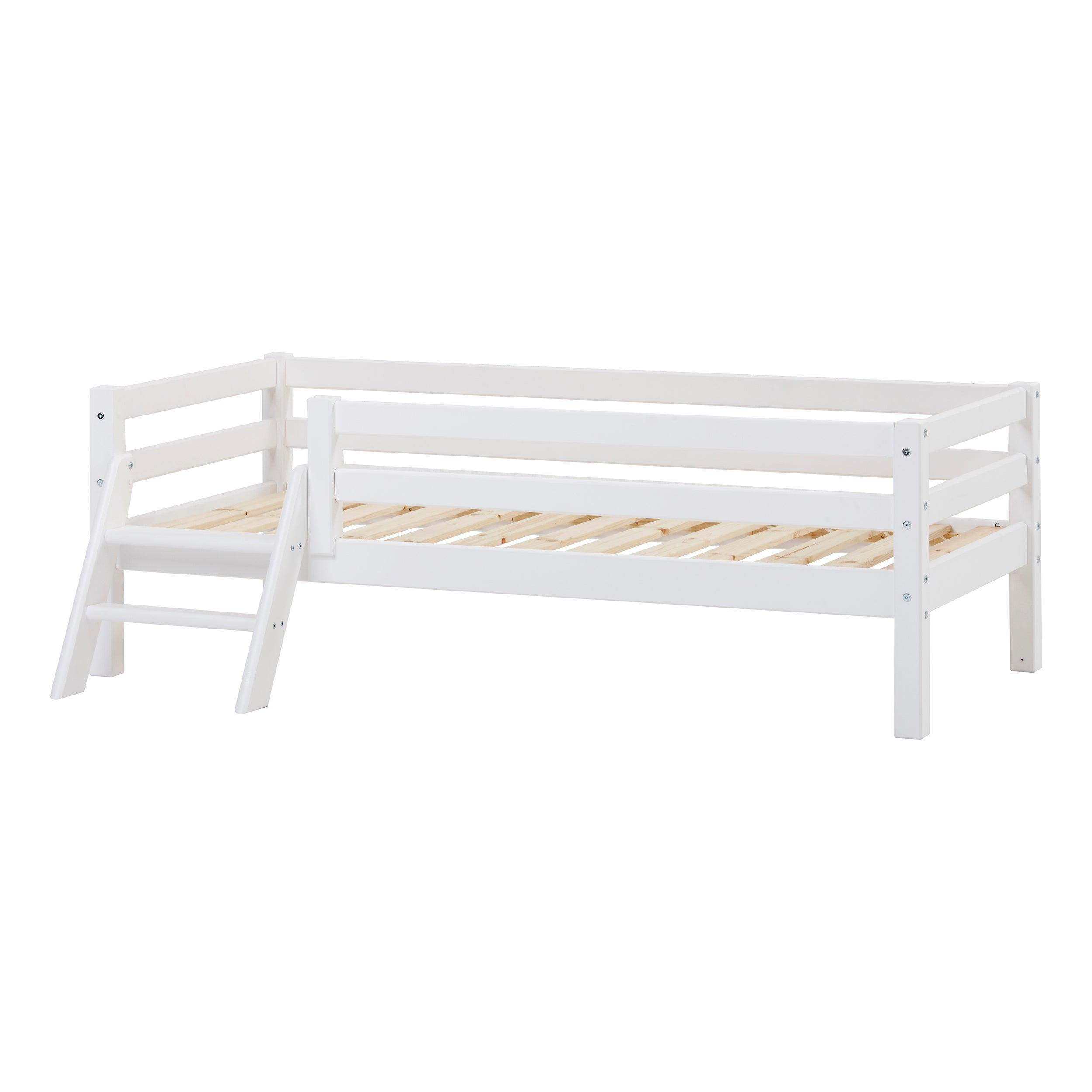 Hoppekids ECO Dream small ladder for toddler bed, White