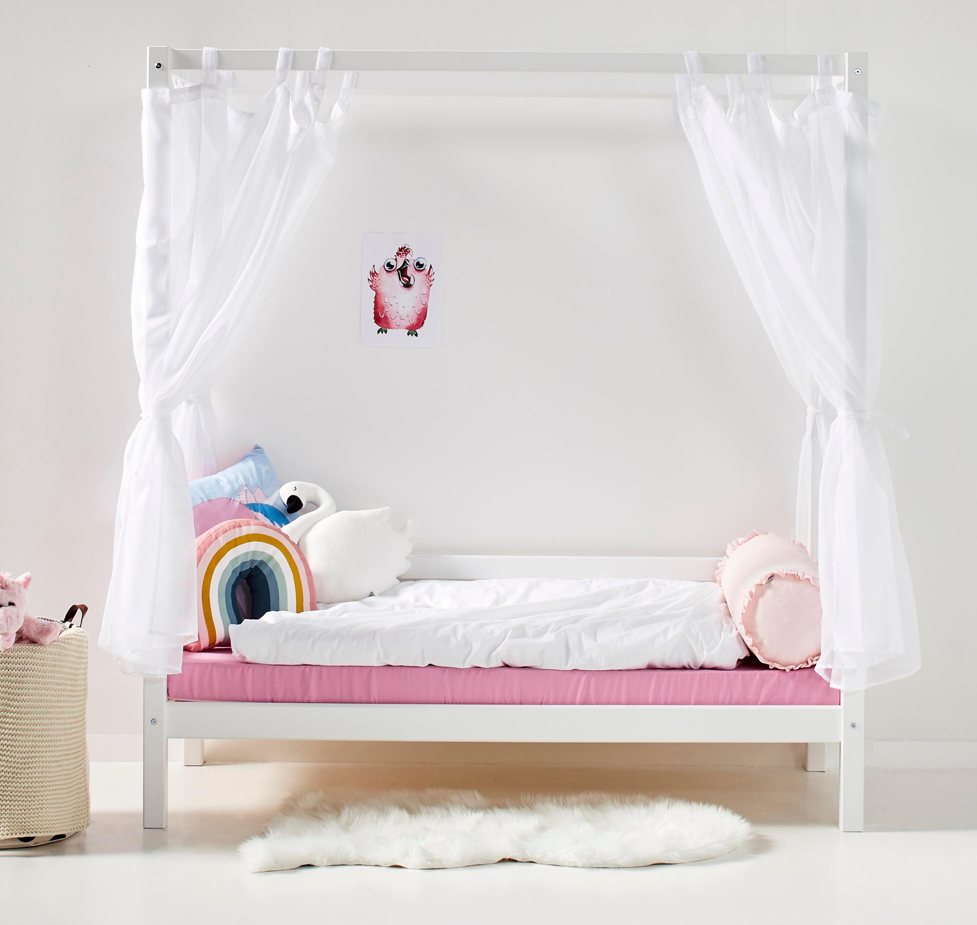 Hoppekids DELUXE 90x190 cm cama extensible, Blanco