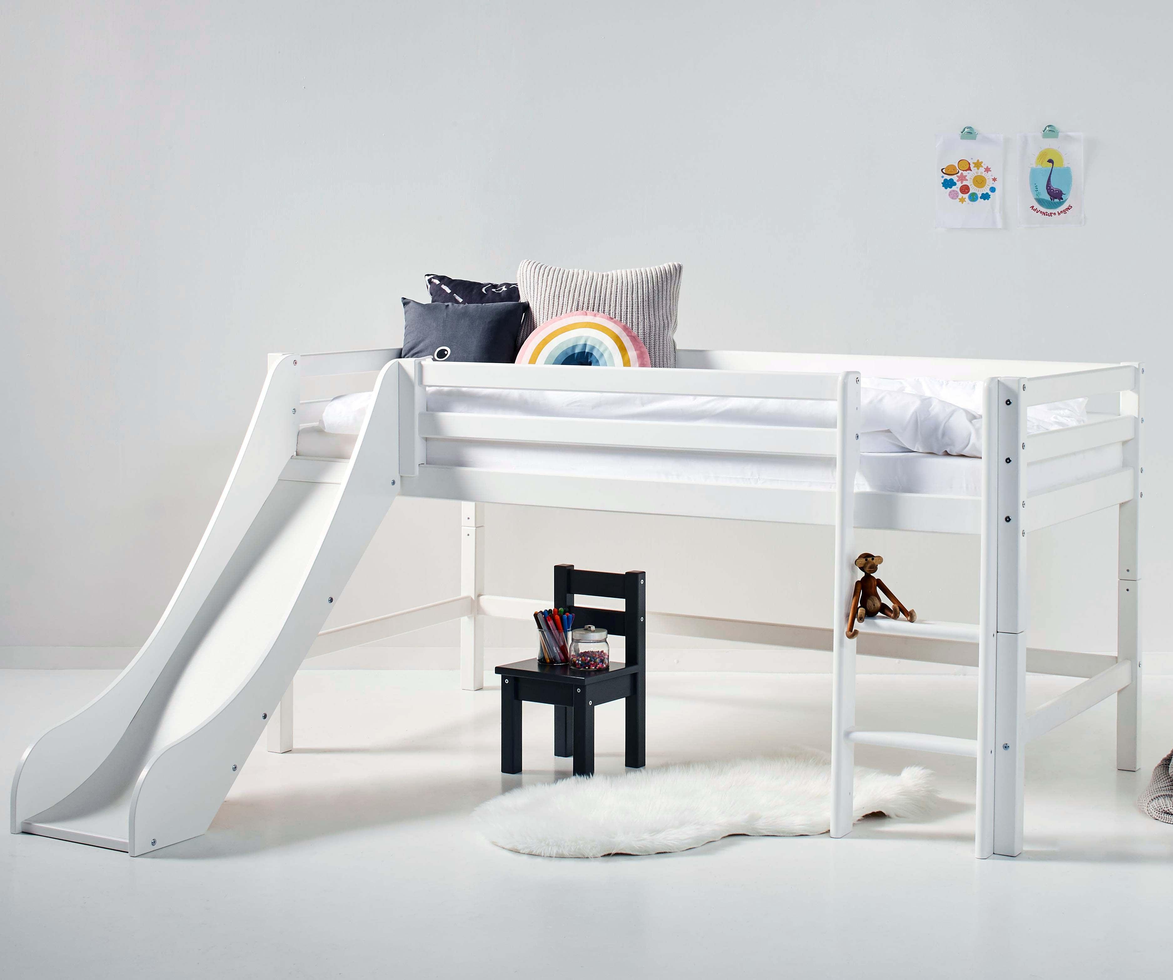 Hoppekids ECO Dream Barandilla para Cama Semi Alta con Tobogán