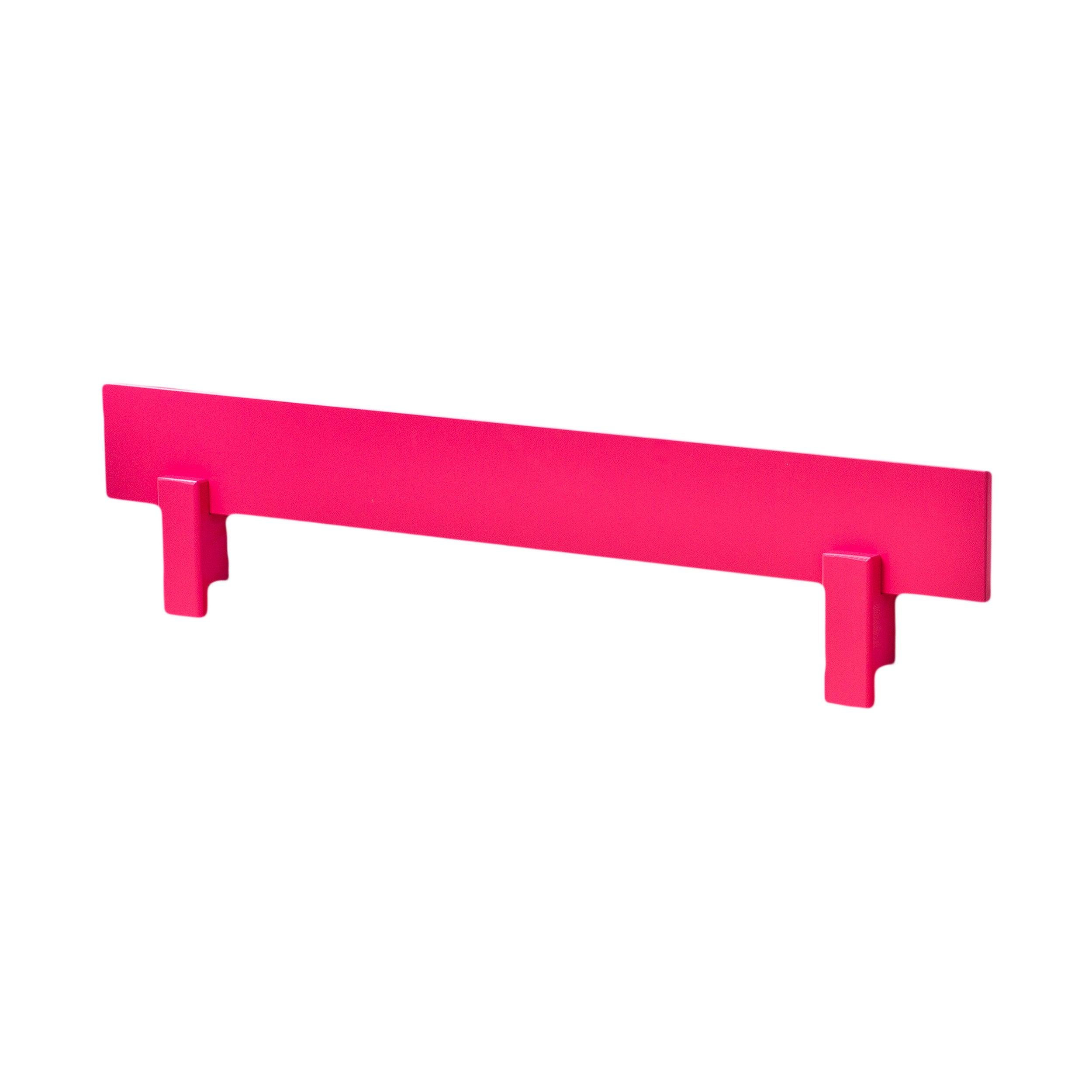 Outlet: ECO Dream Bett 90x200 cm mit Rausfallschutz, Pink 