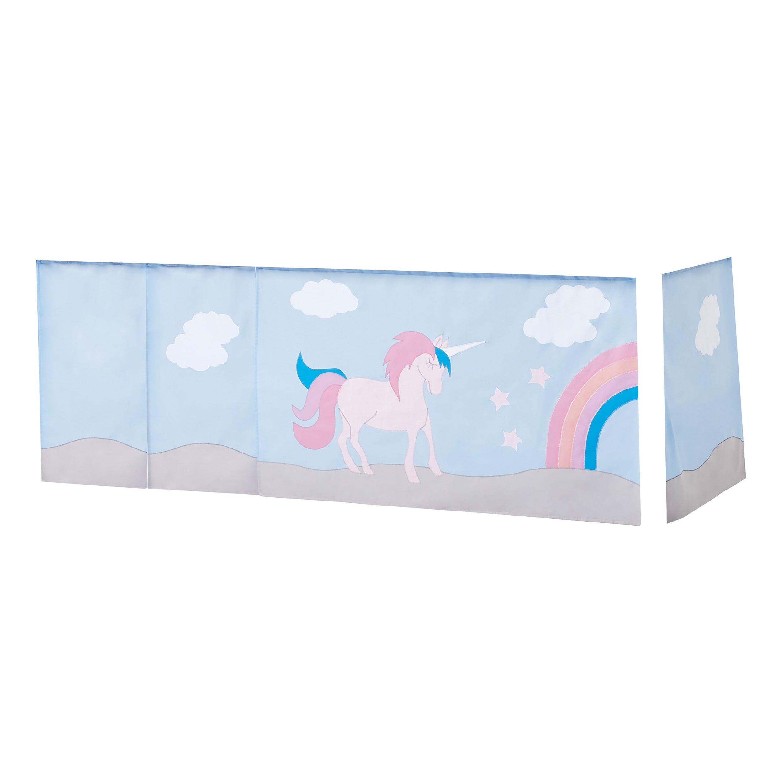 Hoppekids Unicorn Bed Curtain