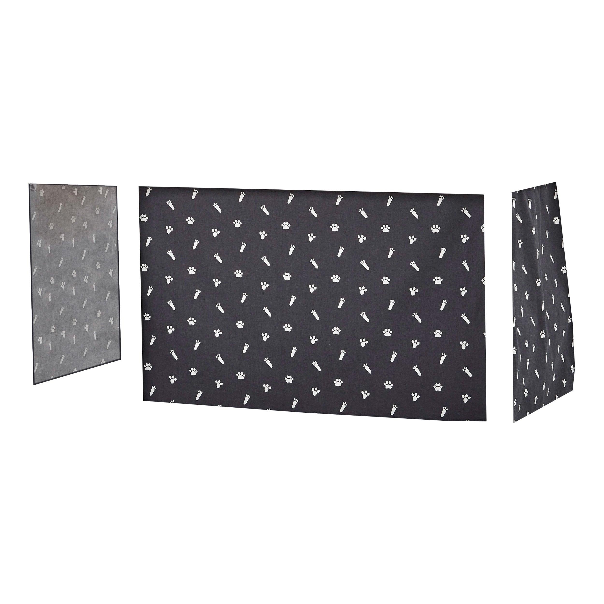 Hoppekids Pets Bed Curtain in Granite Grey