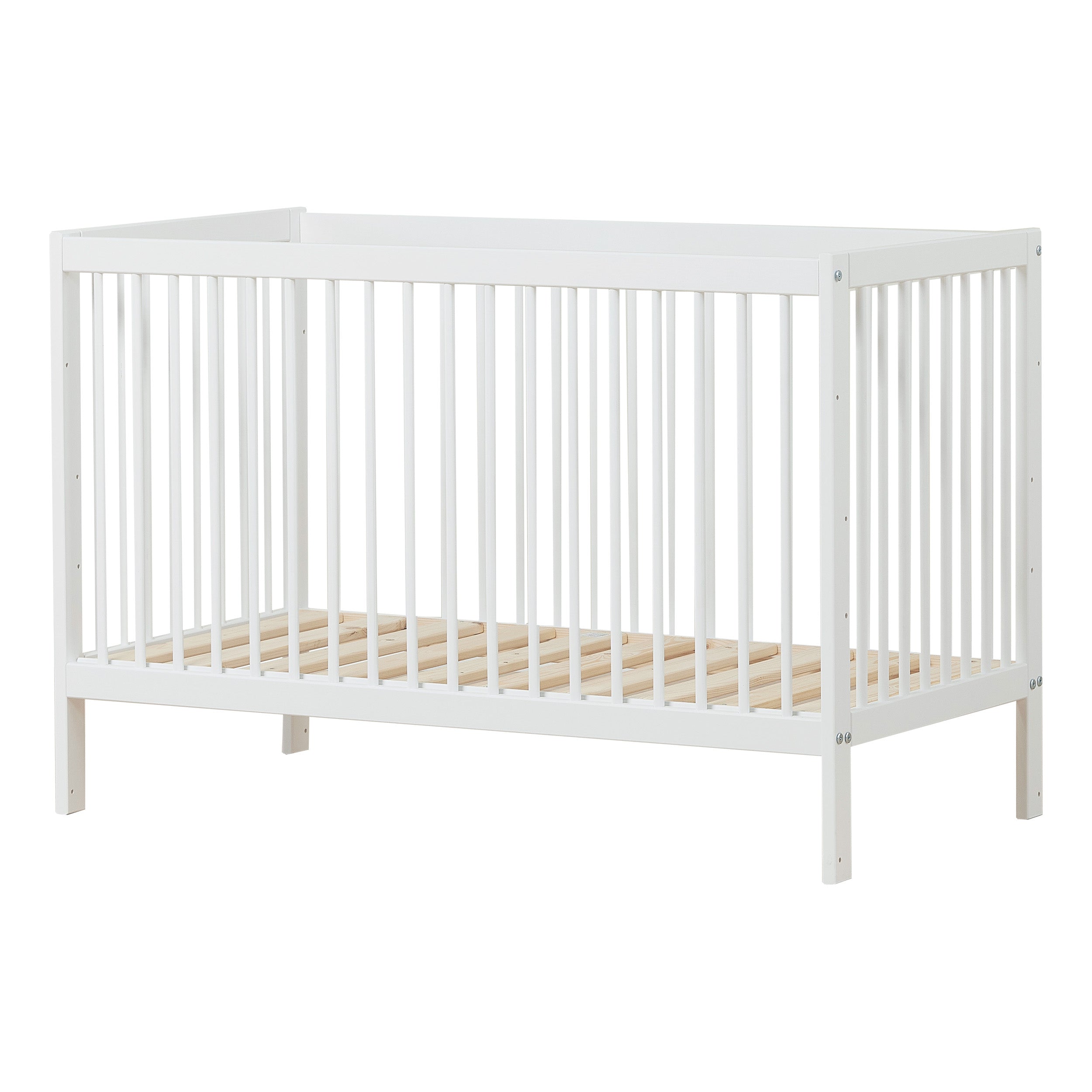 Hoppekids ANTON Lettino per bambini 60x120 Bianco
