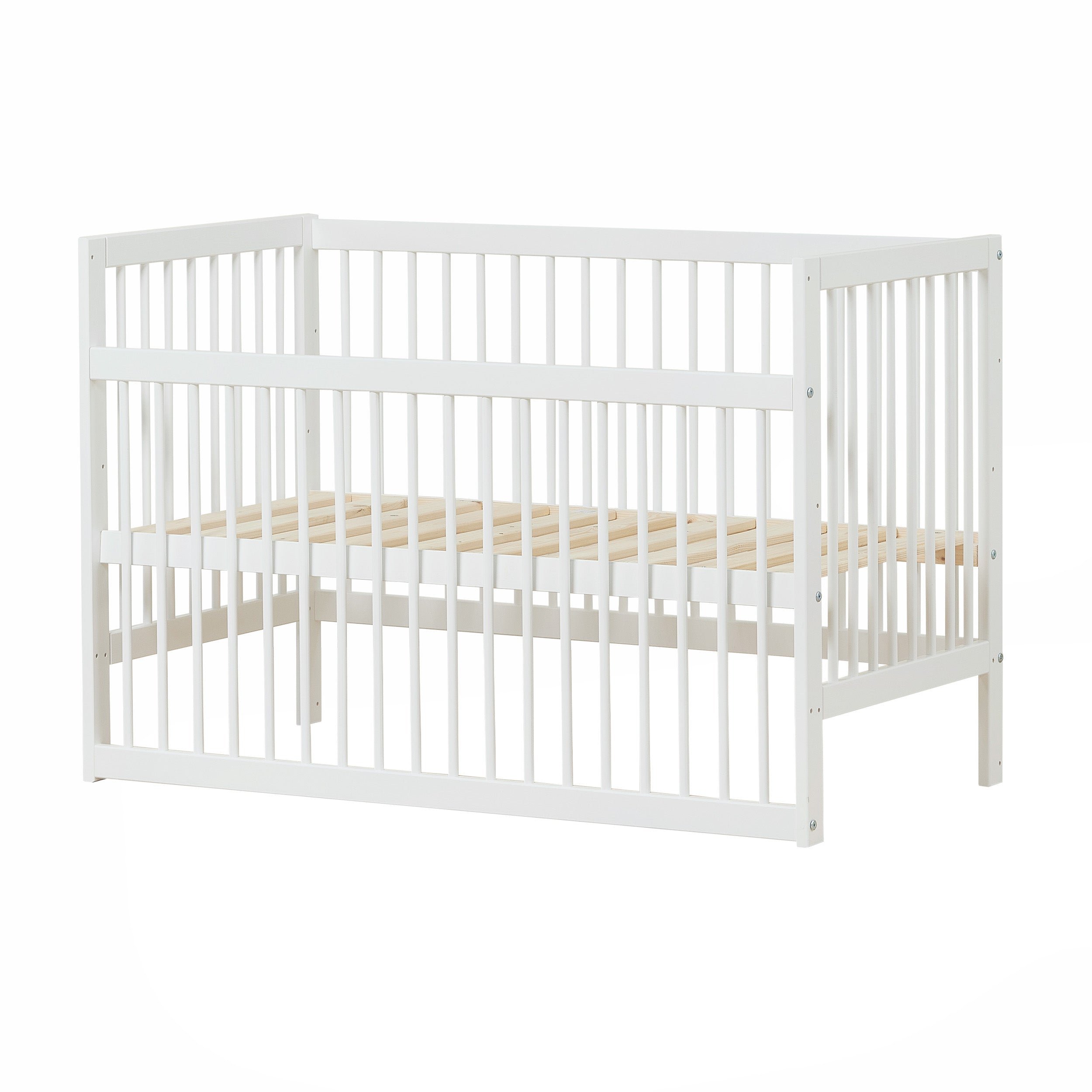 Hoppekids ANTON Lettino per bambini 60x120 Bianco