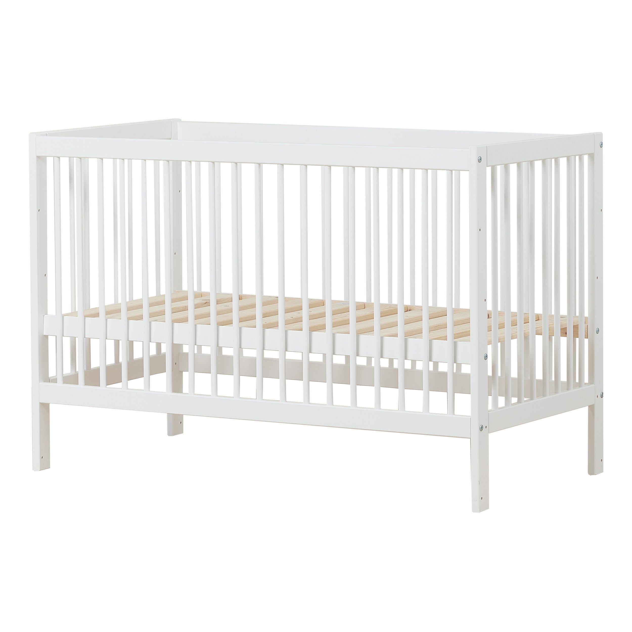 Hoppekids ANTON Lettino per bambini 60x120 Bianco