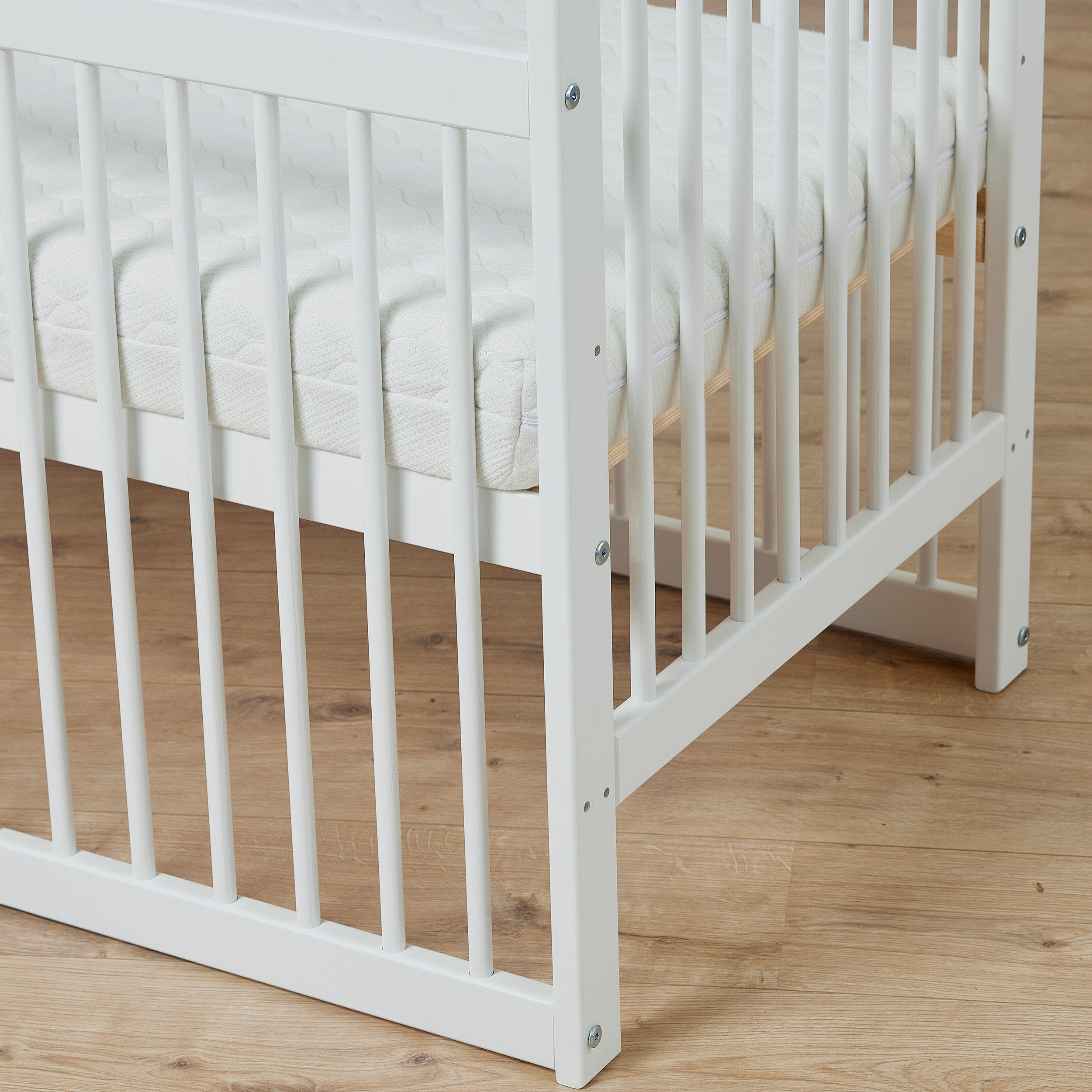 Hoppekids ANTON Lettino per bambini 60x120 Bianco