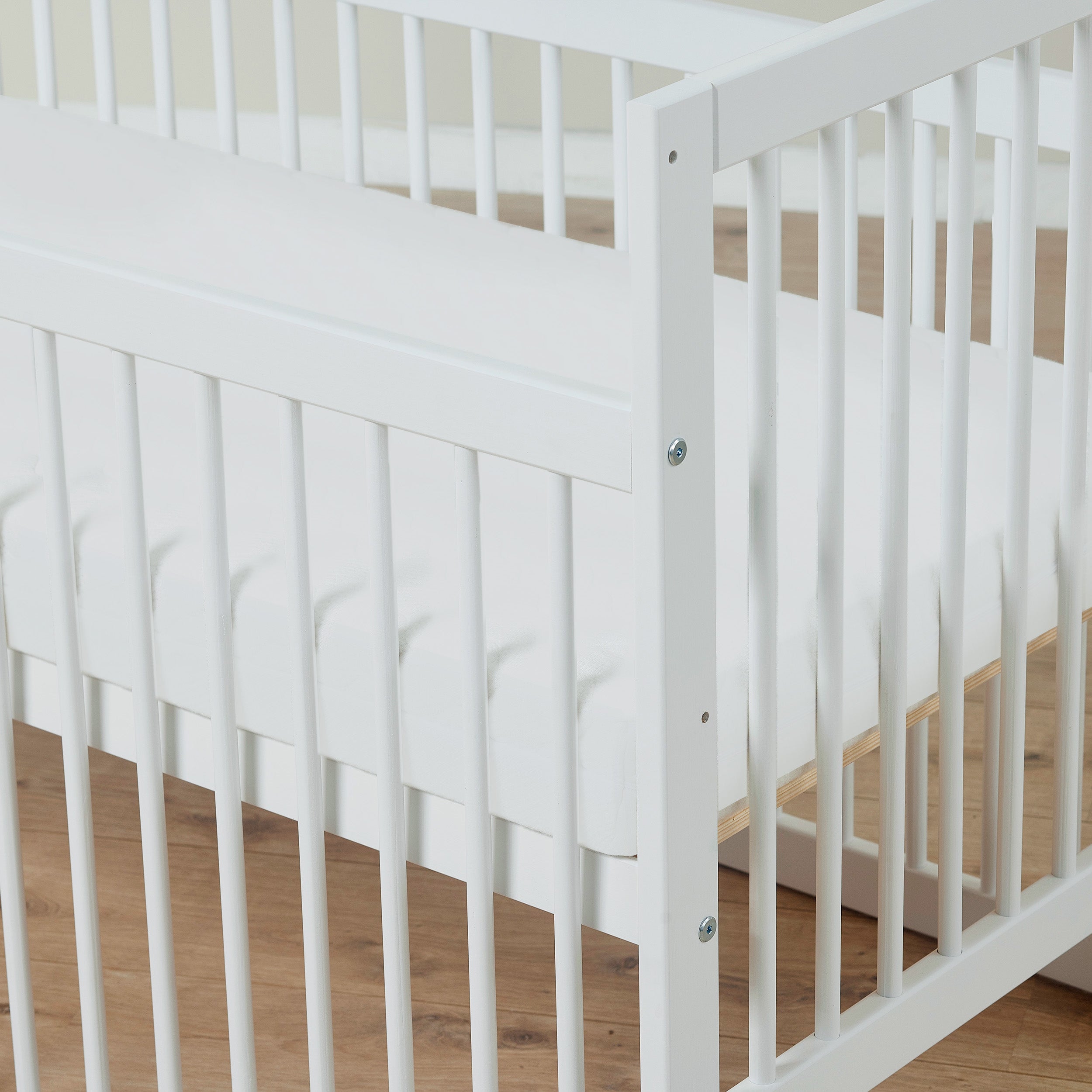 Hoppekids ANTON Lettino per bambini 60x120 Bianco
