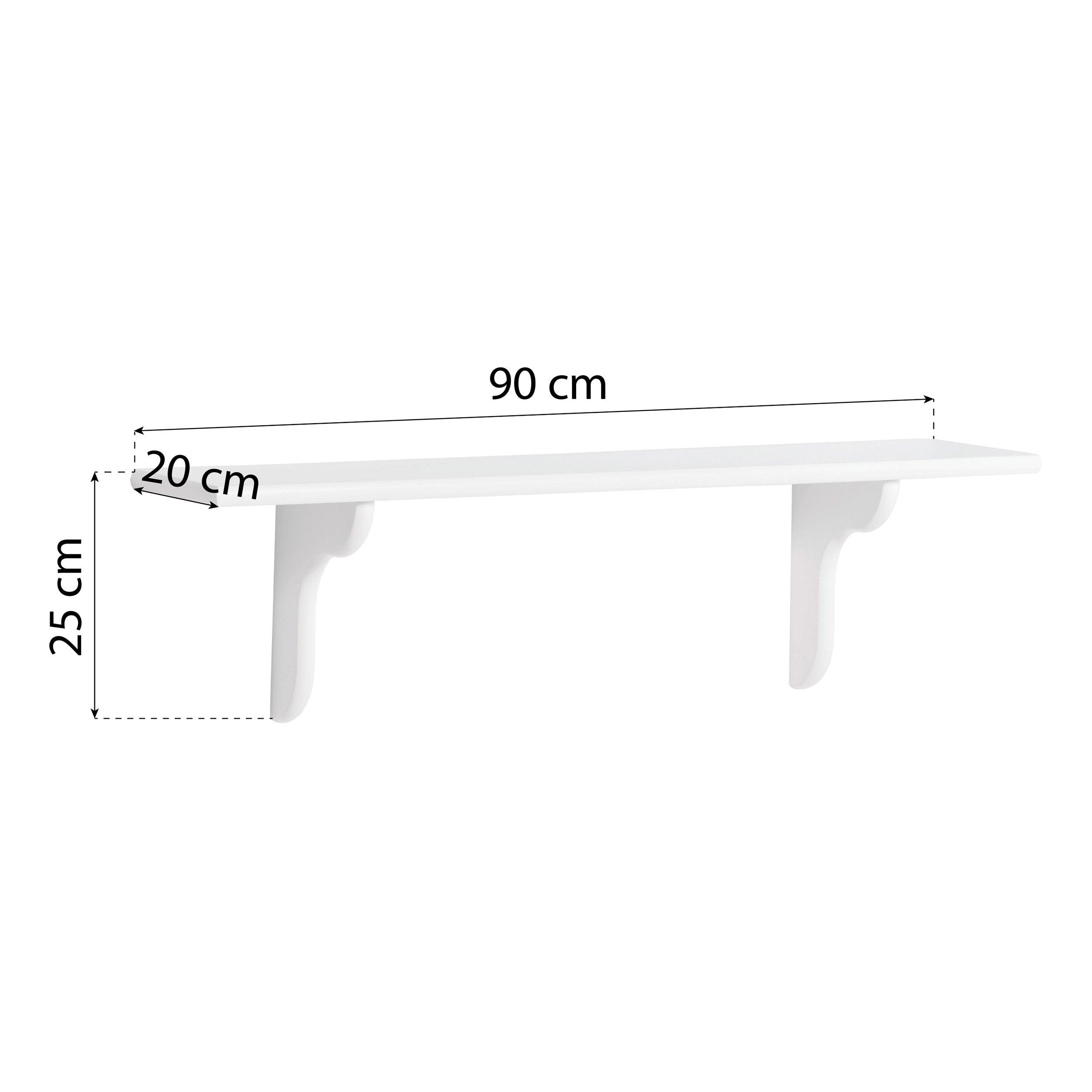 Hoppekids shelf, White