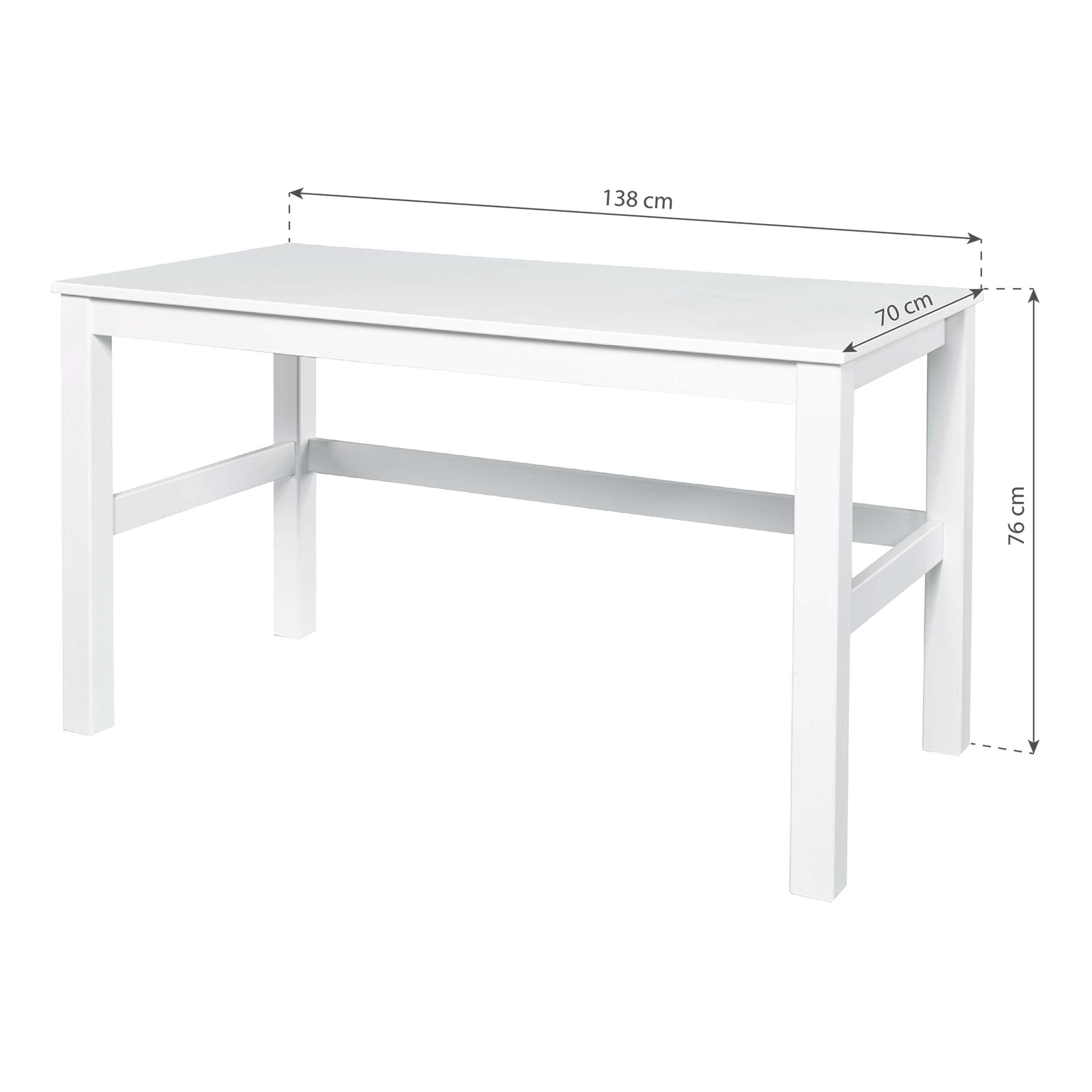 Hoppekids MAJA Desk - White