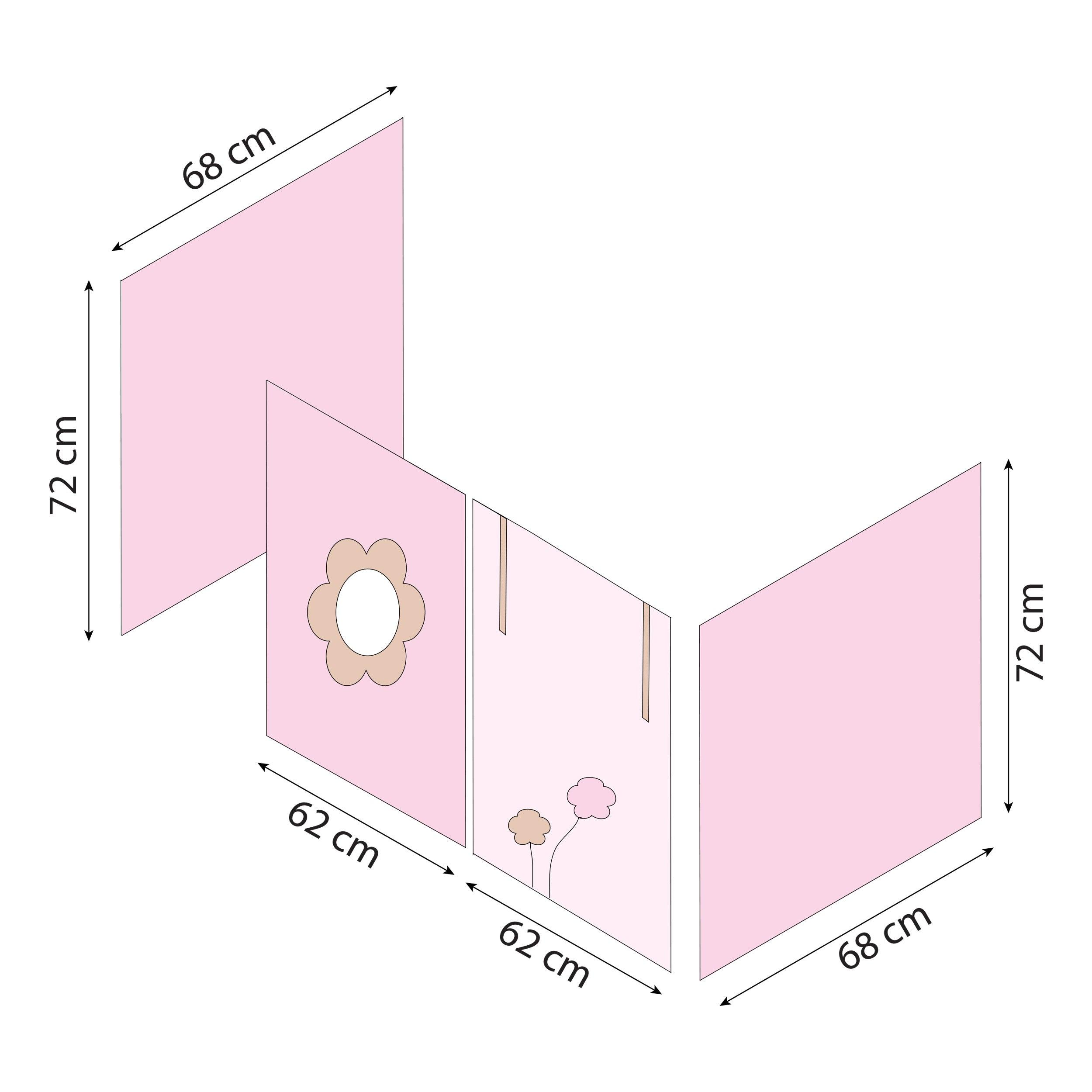 Hoppekids Tenda da letto Fiore delle fiabe