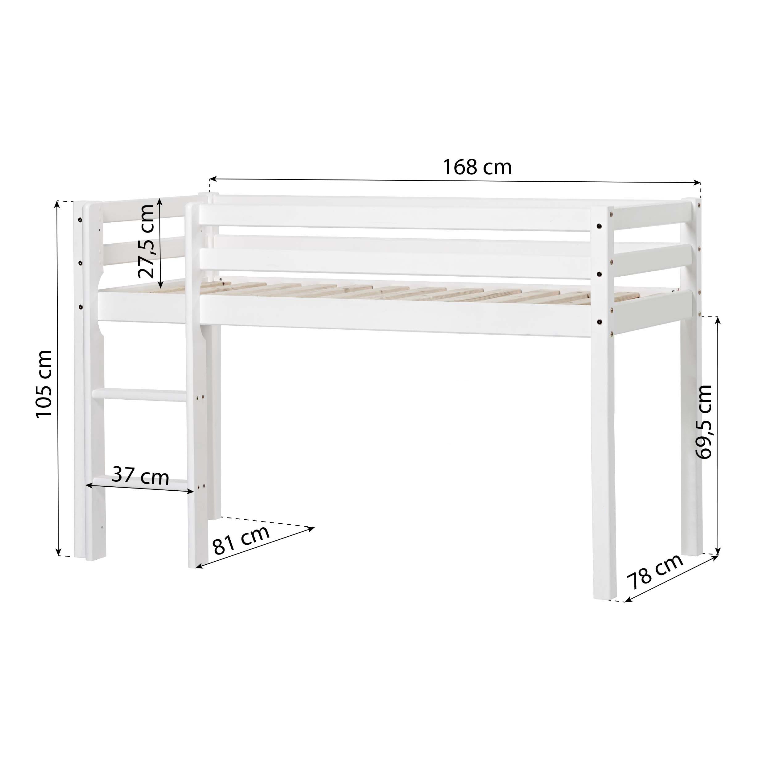 Hoppekids ECO Dream Halfhoogslaper (niet deelbaar)