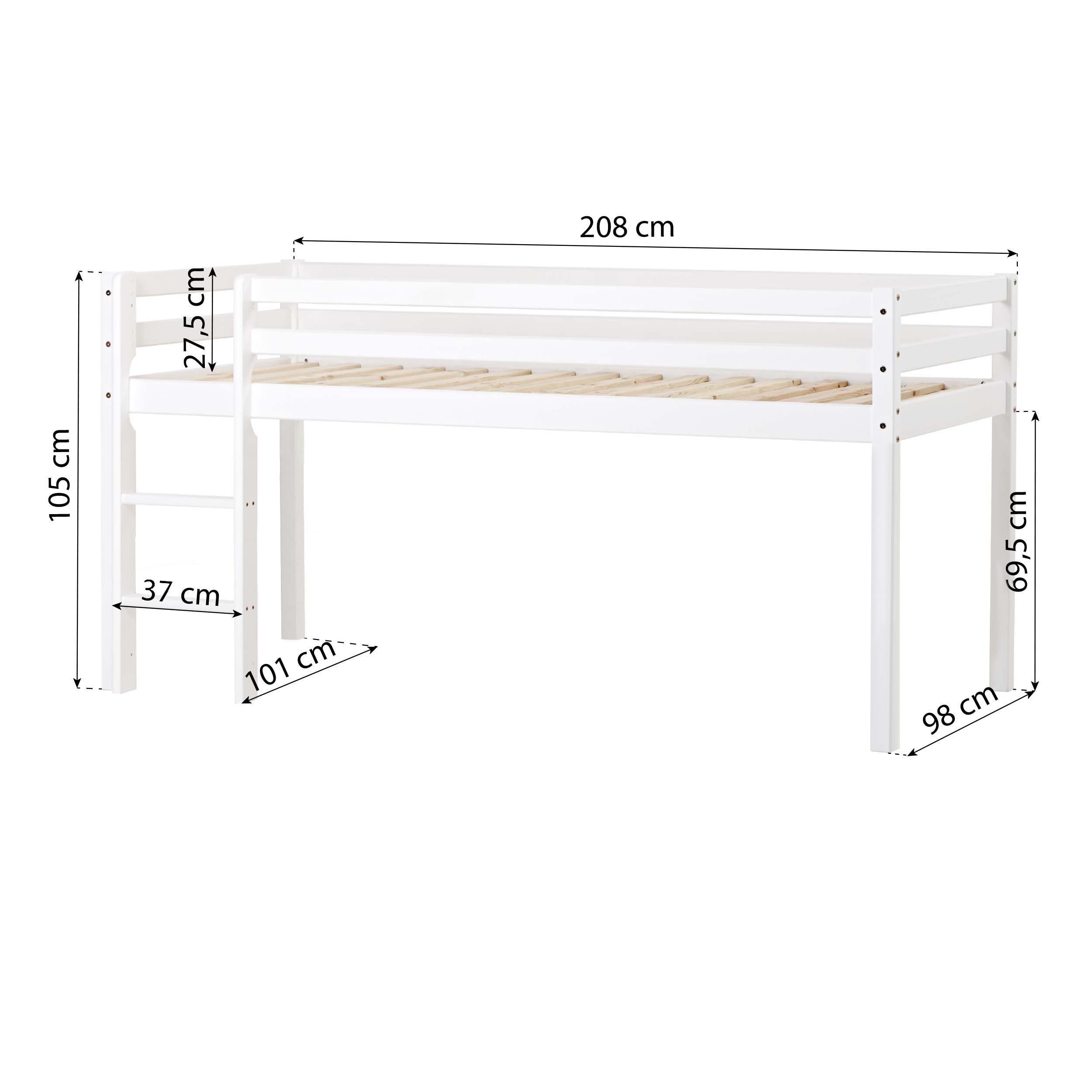 Bed bundle: ECO Dream Mid sleeper bed + Creator curtain