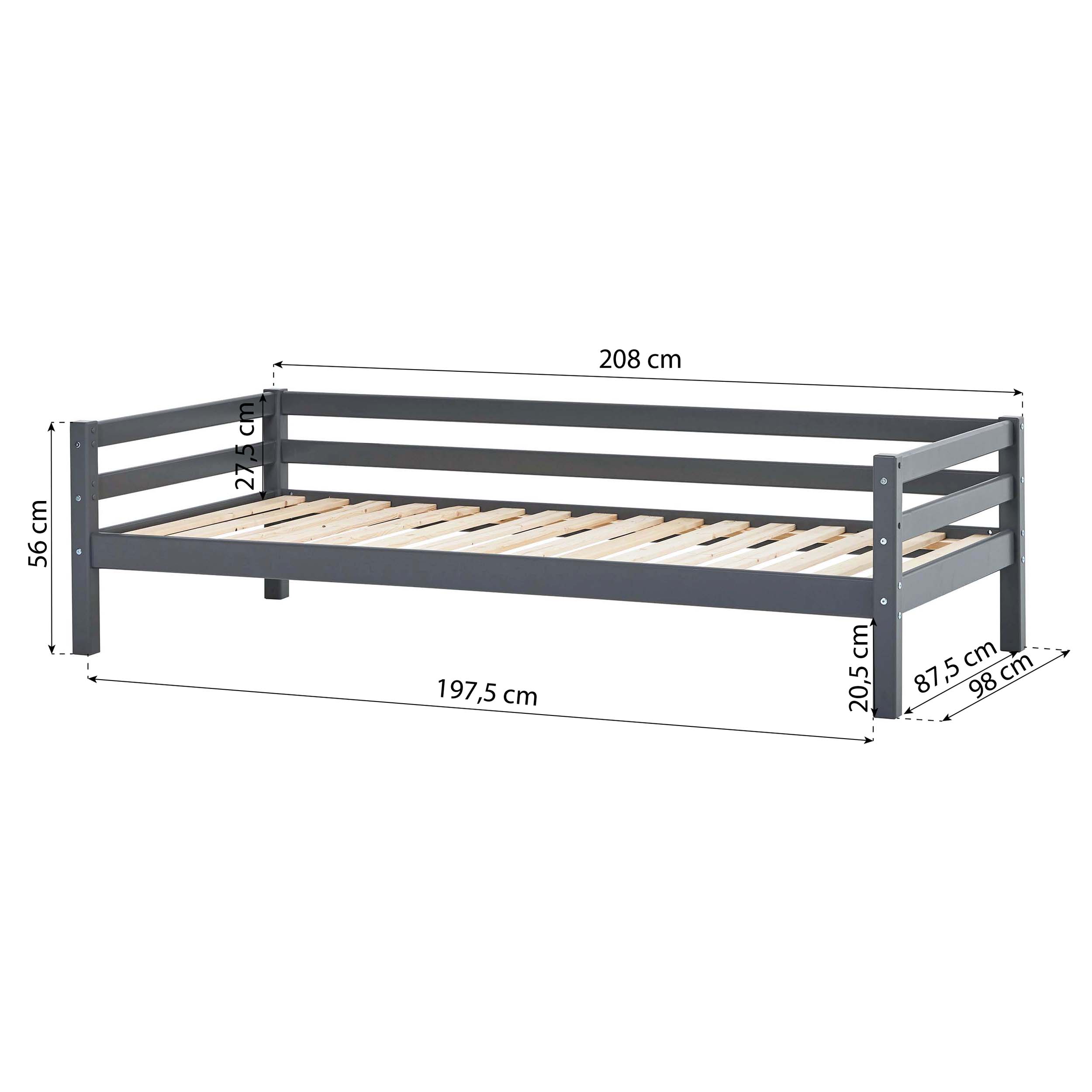 ECO Dream Juniorseng 90x200 med skuffer