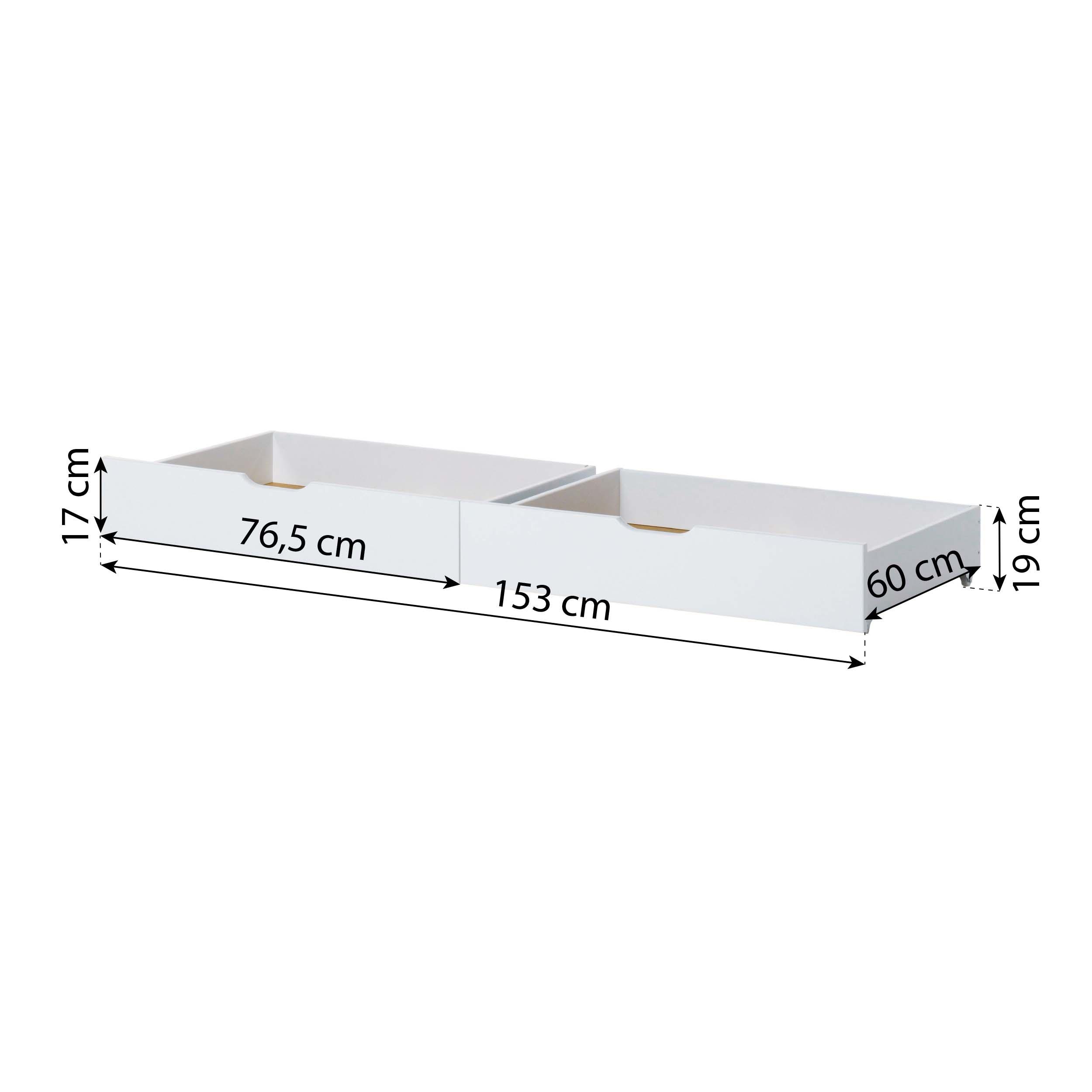 ECO Dream Småbarnsseng 70x160 med skuffer 