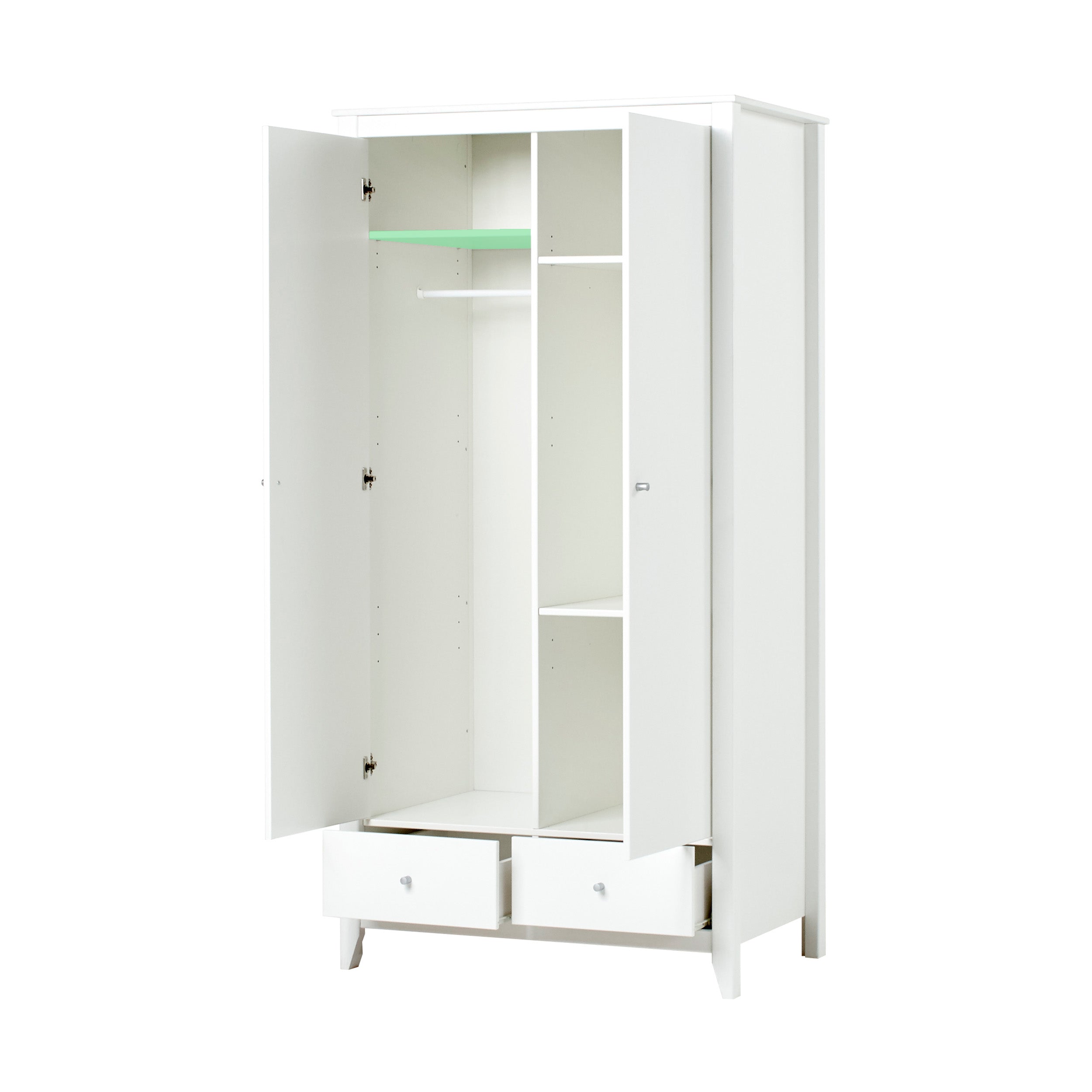 Hoppekids shelf for wardrobe, small, White