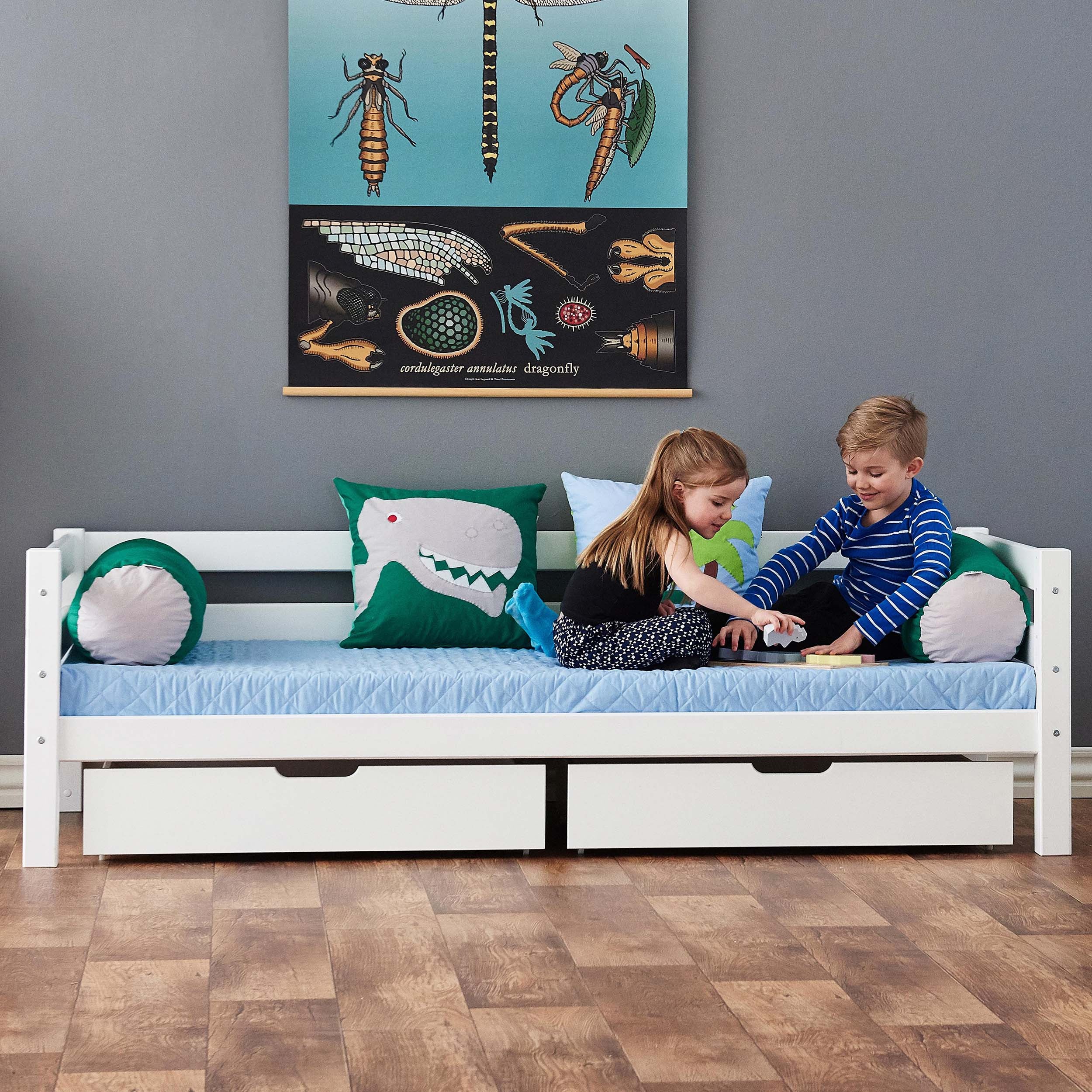 Hoppekids ECO Luxury bed frame for Toddler Bed with flexible slatted base