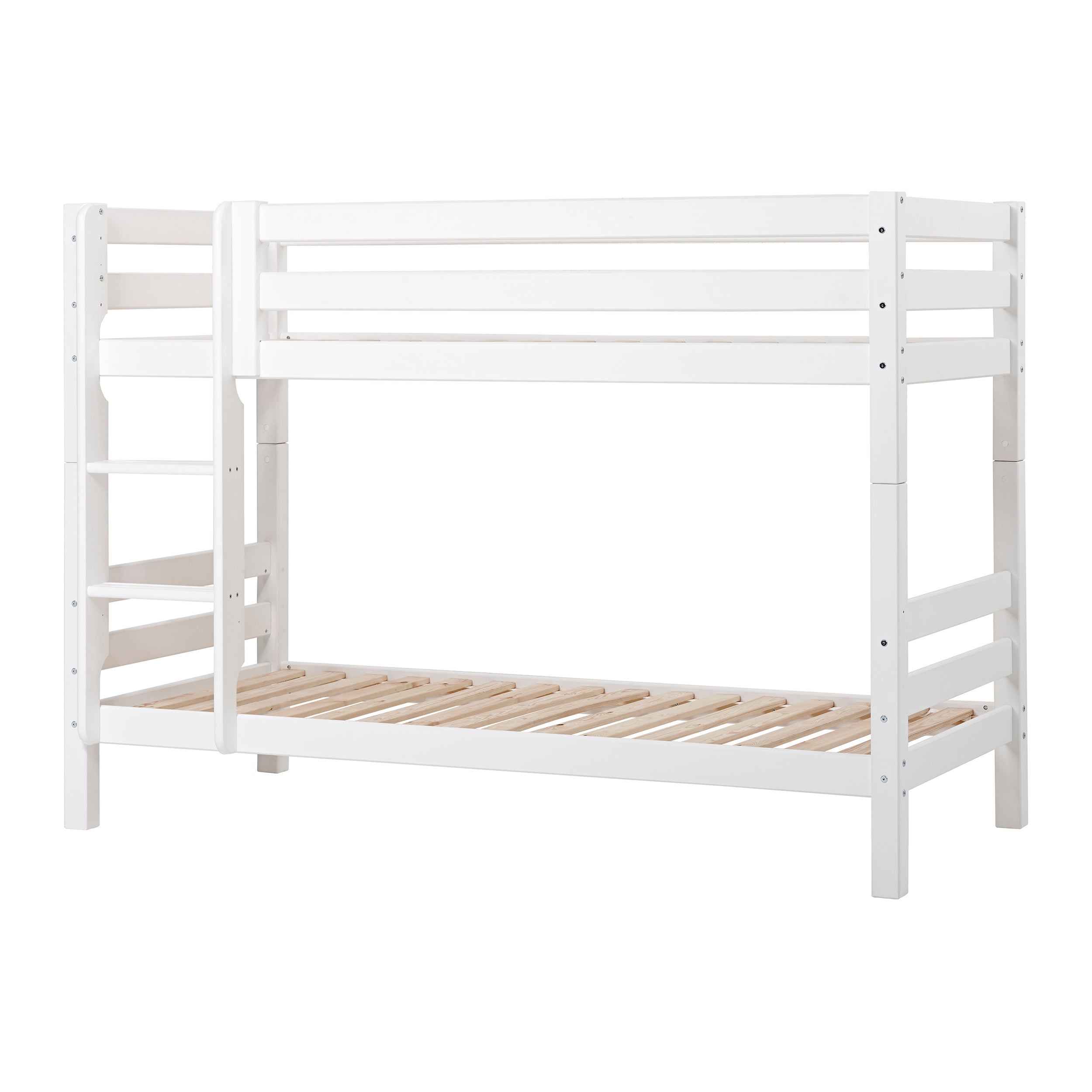 Hoppekids ECO Luxury Ladder for Bunk Bed, Straight, White