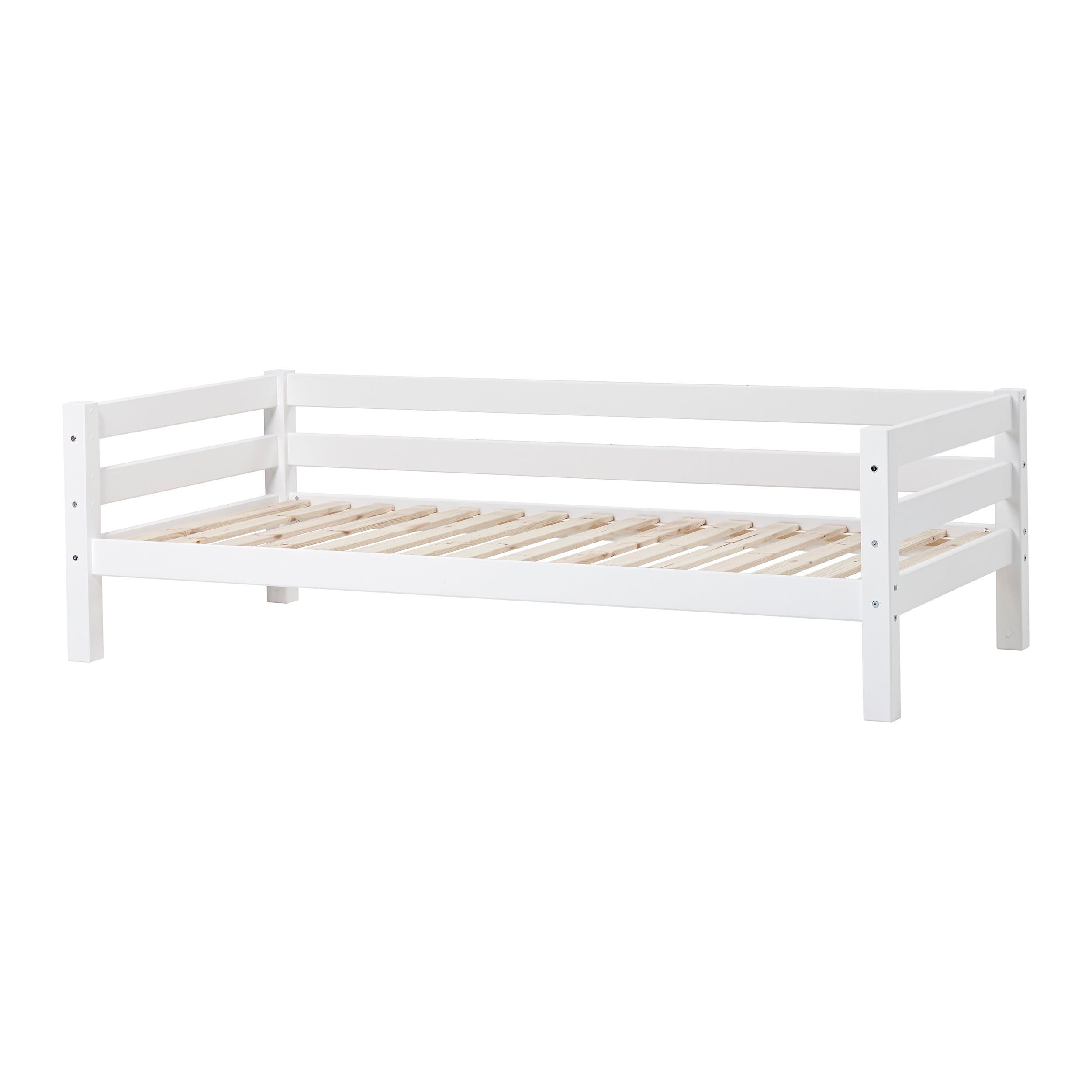 Hoppekids ECO Luxury durchgehendes Bettgitter für 70x160cm Betten, Weiß