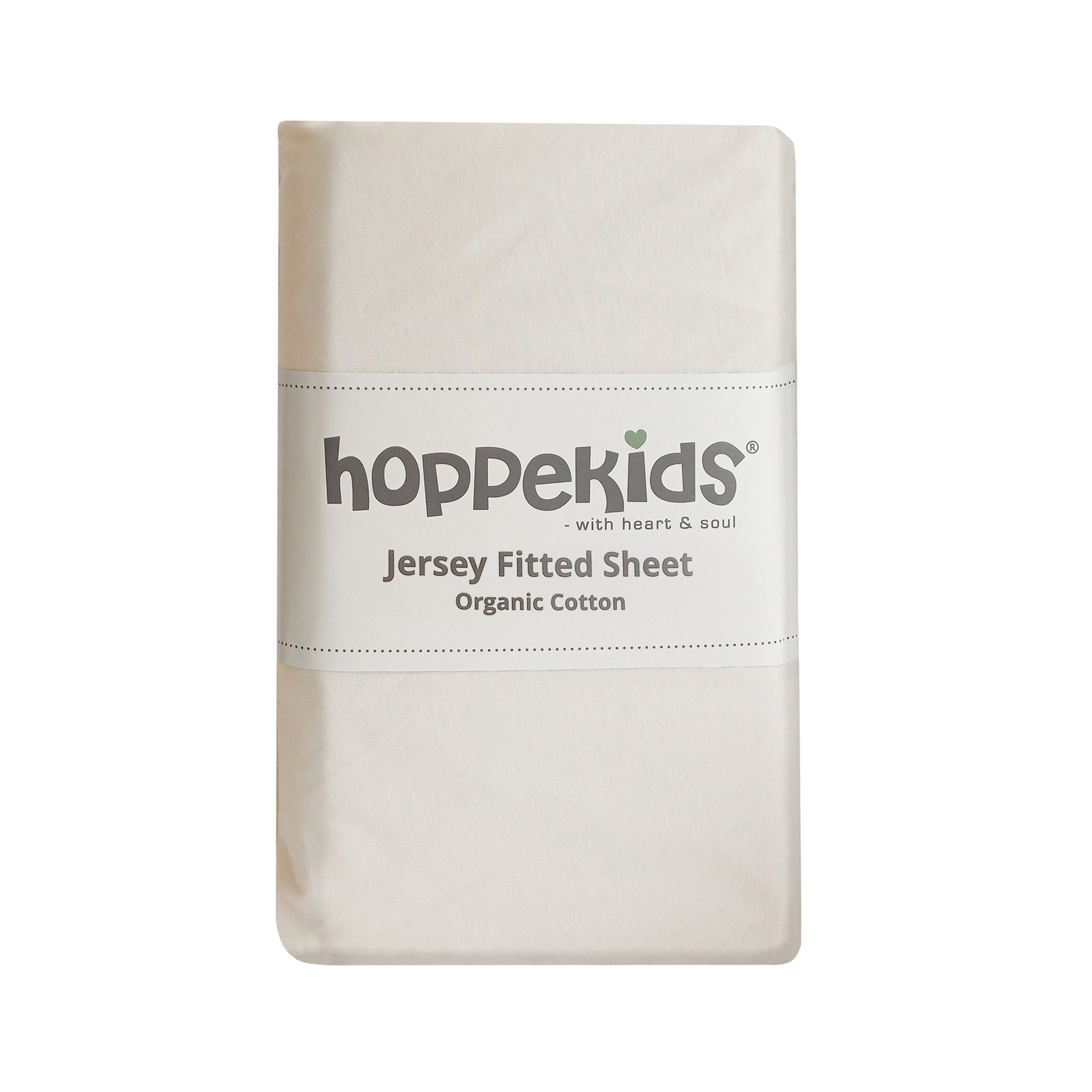 Organiczne prześcieradło z jerseyu Hoppekids