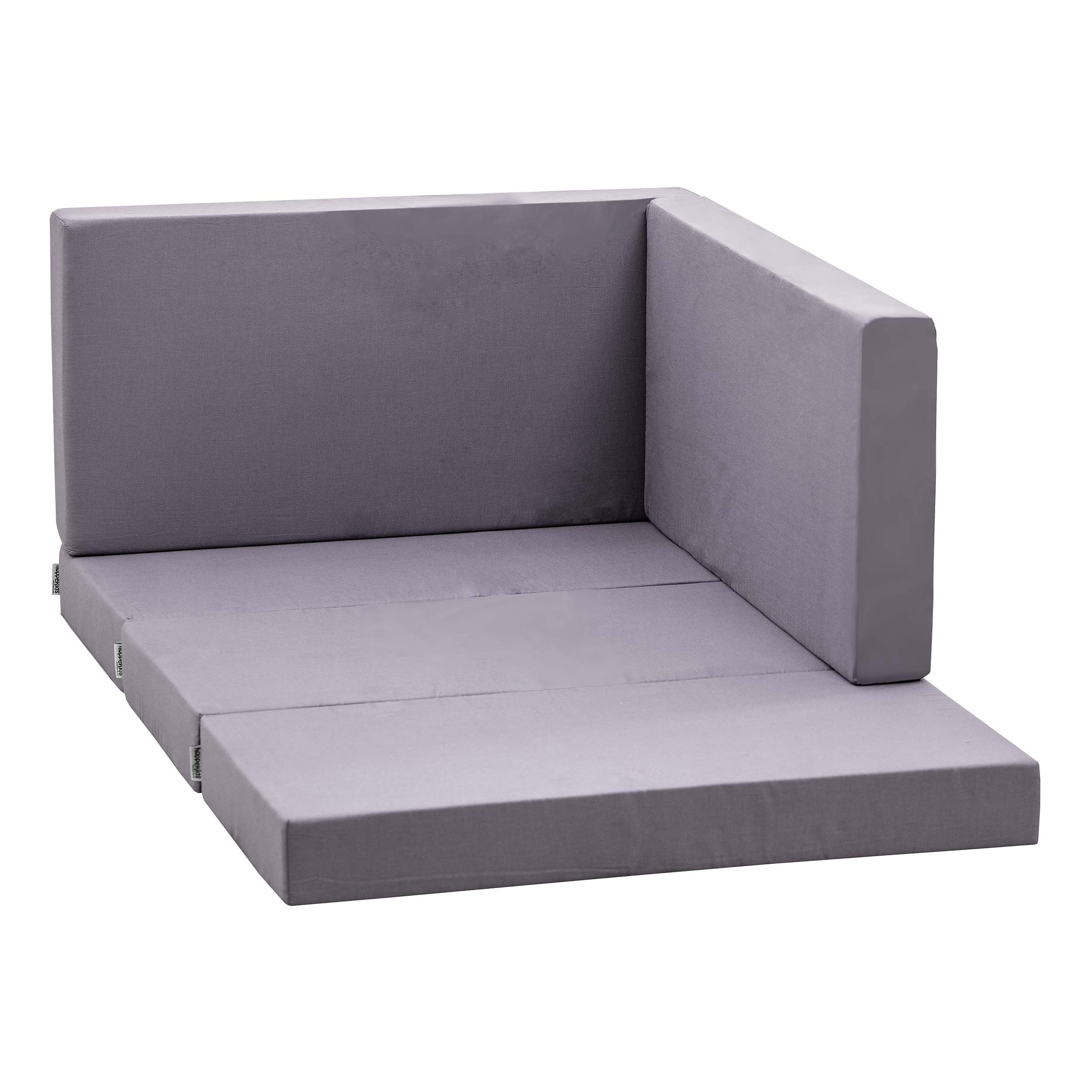 5-delad madrass till loungemodul i Granite Grey