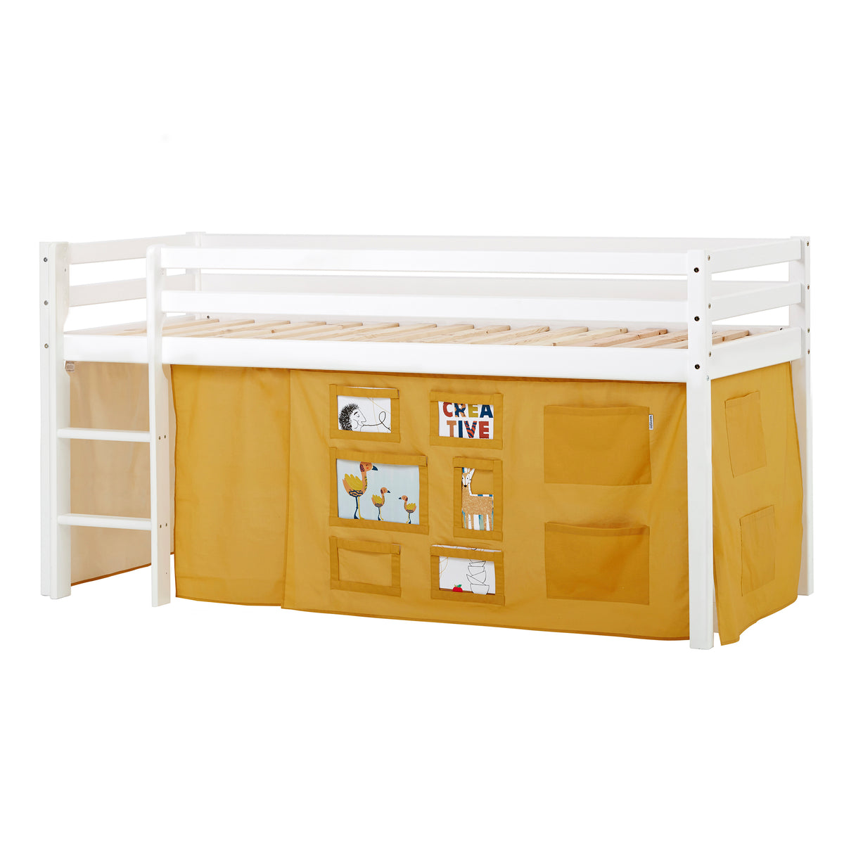 Bed bundle: ECO Dream Mid sleeper bed + Creator curtain