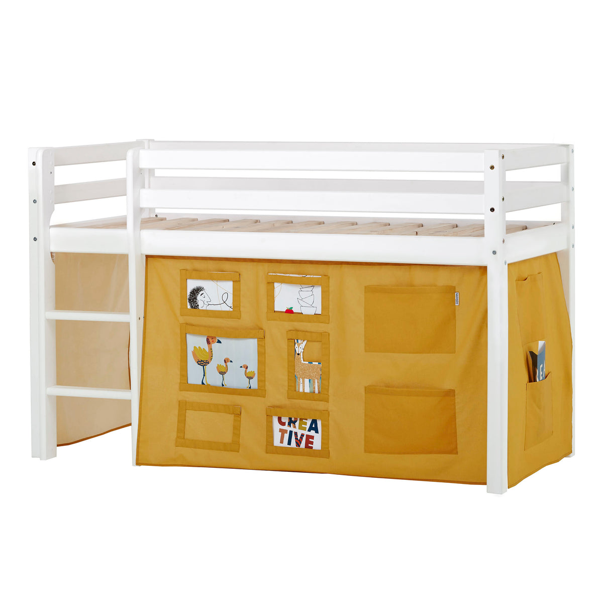 Bed bundle: ECO Dream Mid sleeper bed + Creator curtain