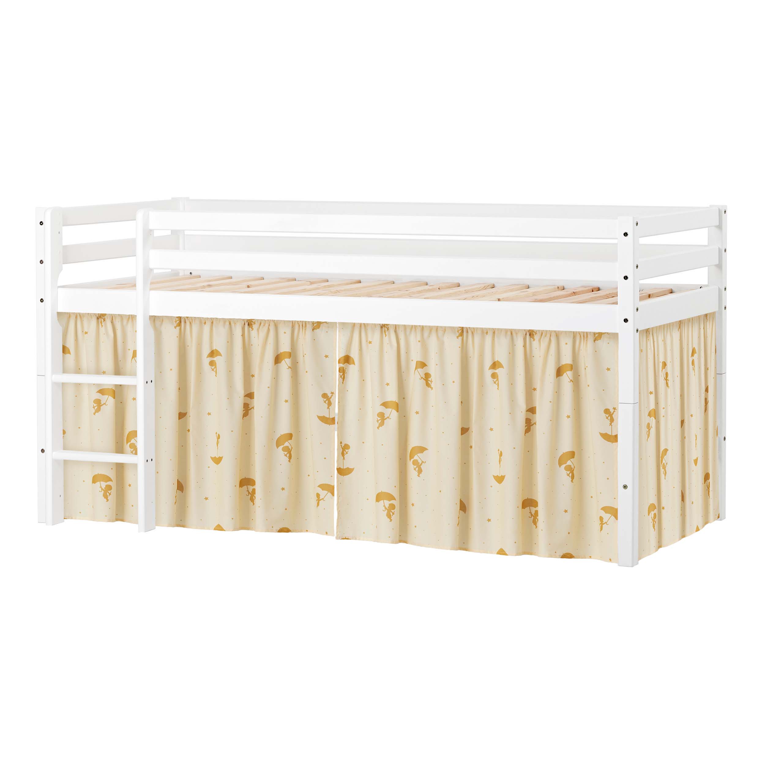 ECO Dream Halfhoogslaper met Gul Ole Lukoie Bedgordijnen 