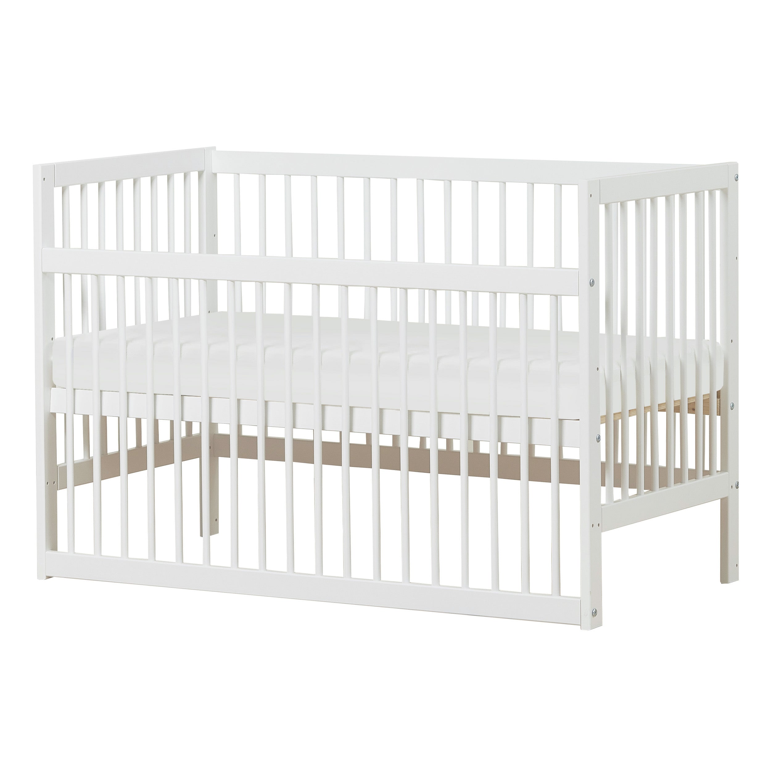 Hoppekids ANTON Lettino per bambini 60x120 Bianco
