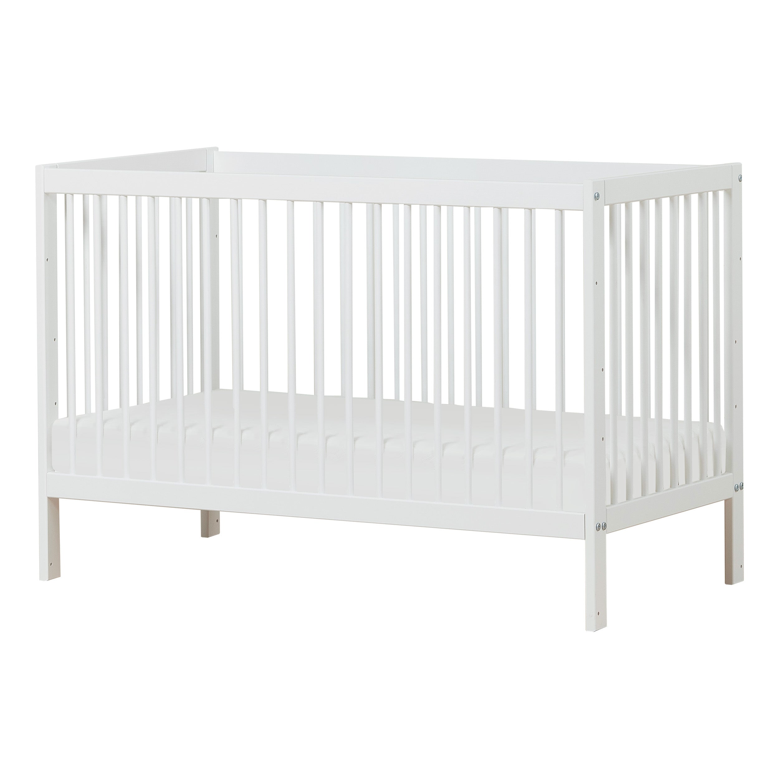 Hoppekids ANTON Lettino per bambini 60x120 Bianco