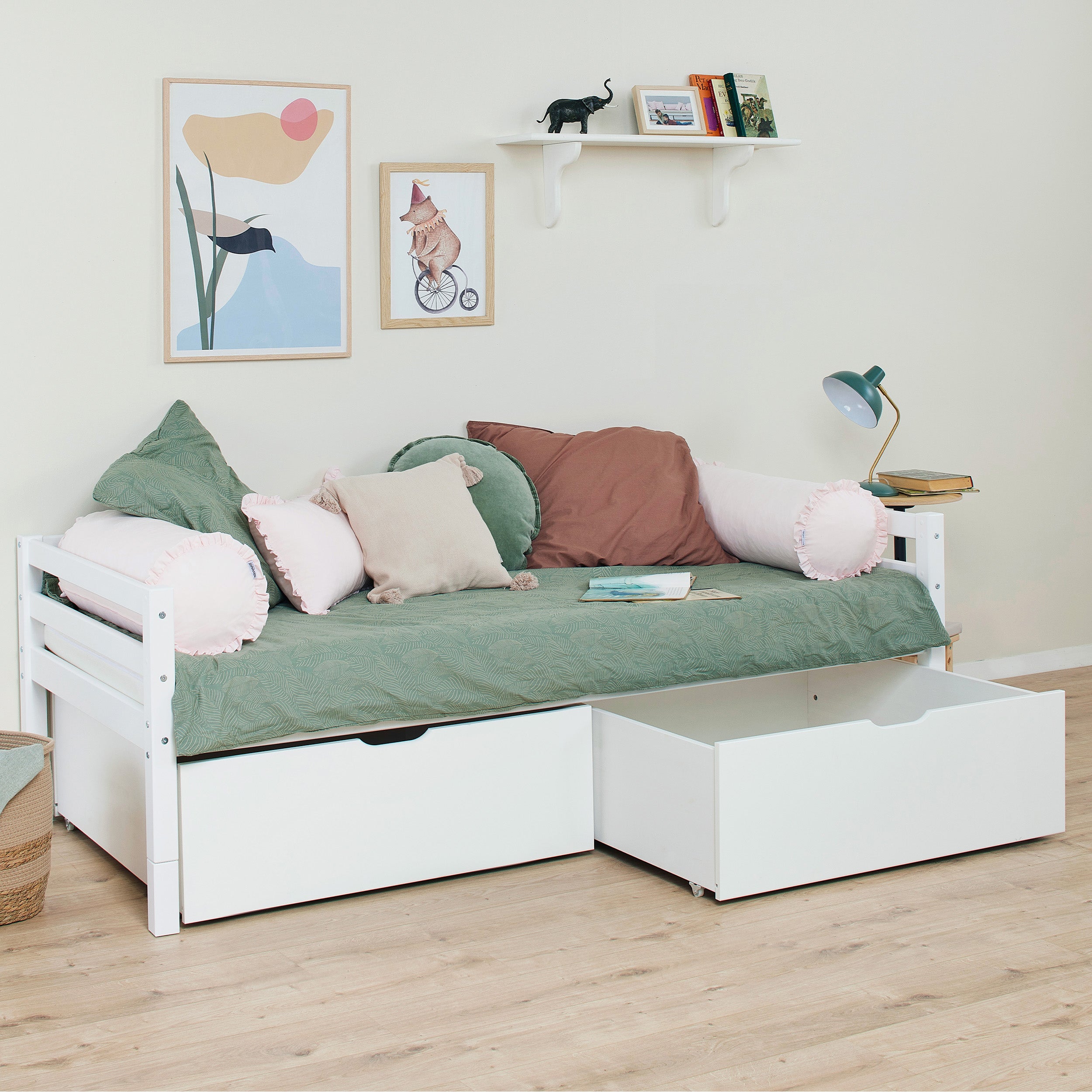 Hoppekids ECO Dream Daybed 90x200 mit Plus Size Schubladen 