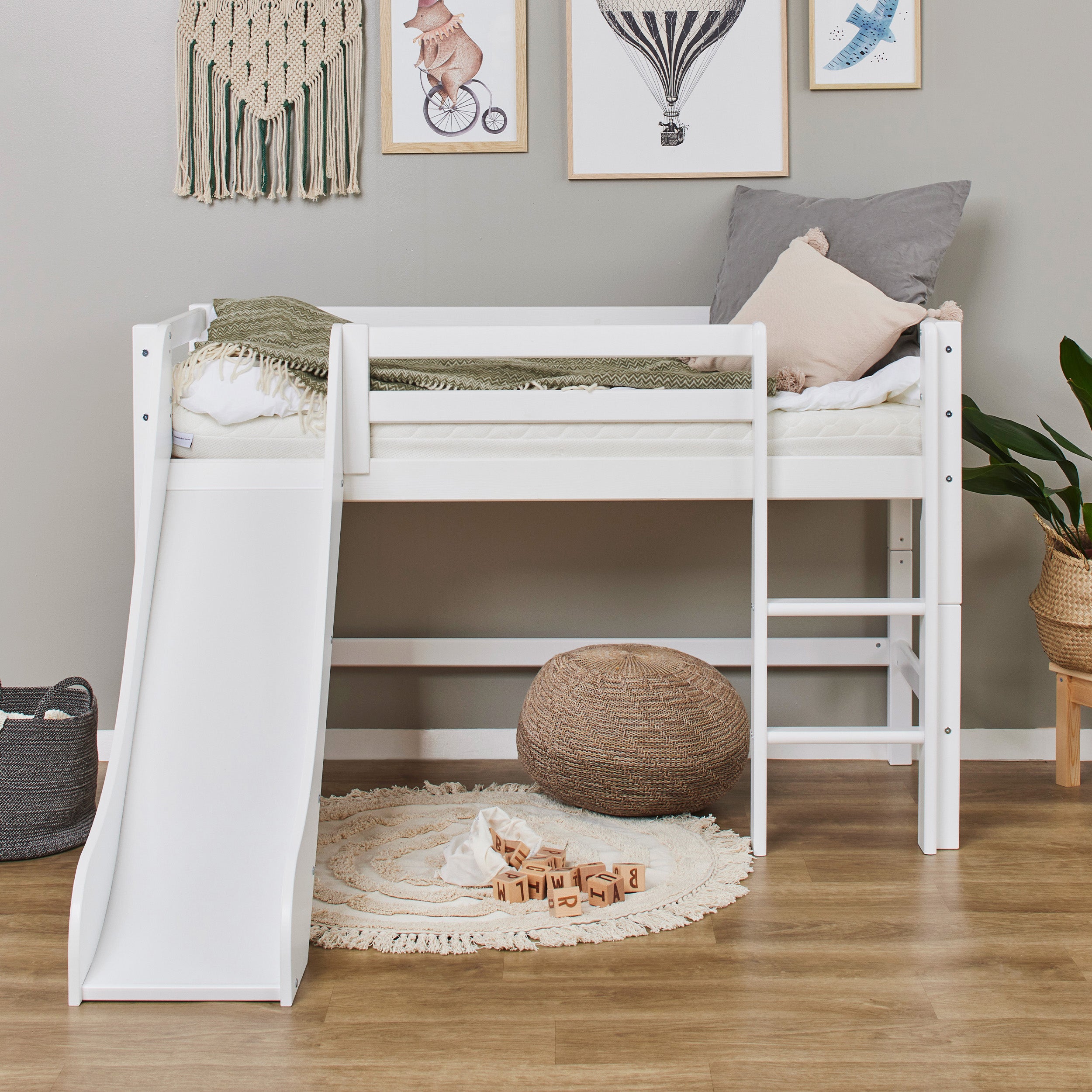 Hoppekids ECO Dream Bed Rail for Mid Sleeper Bed with Slide