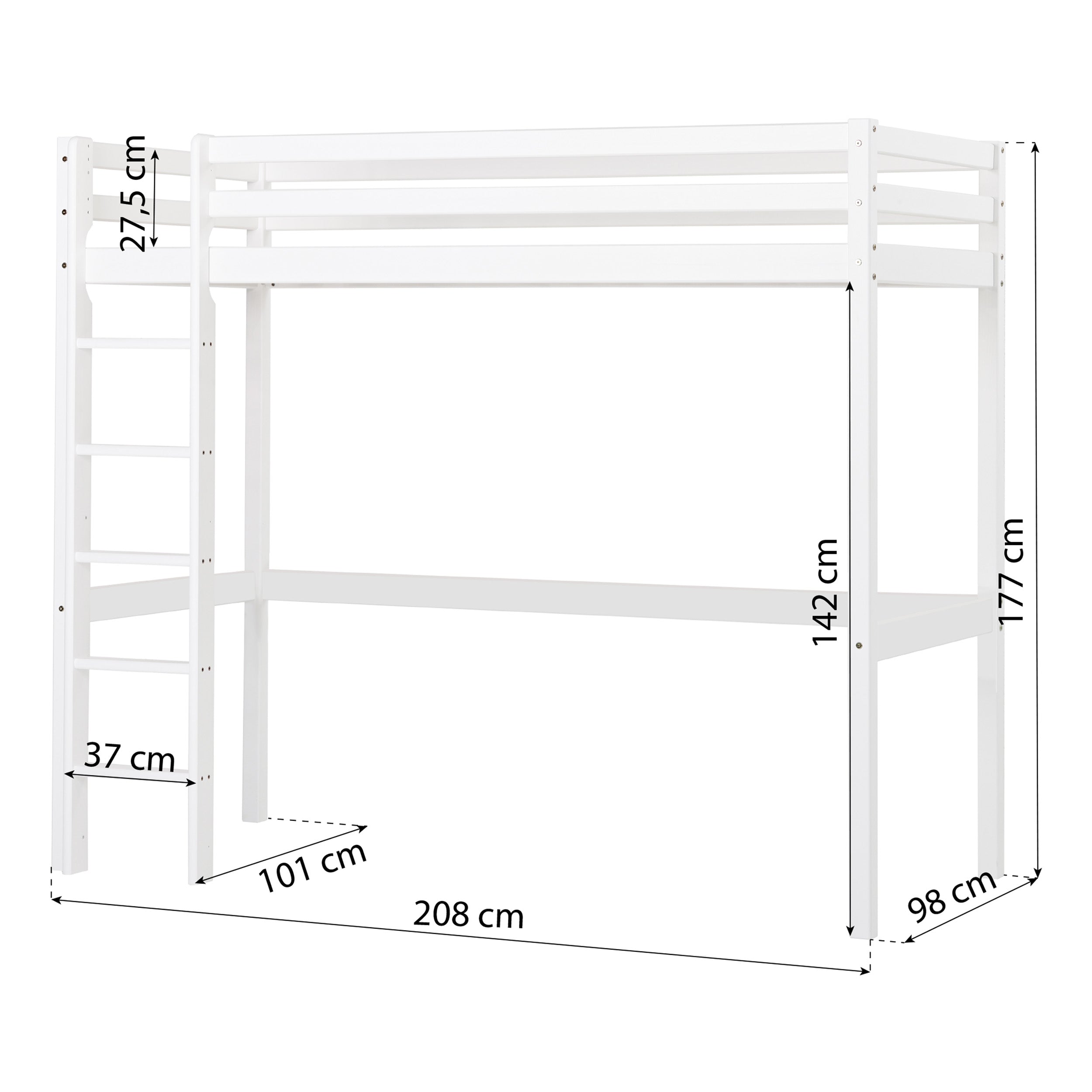 Hoppekids ECO Dream Lit Mezzanine