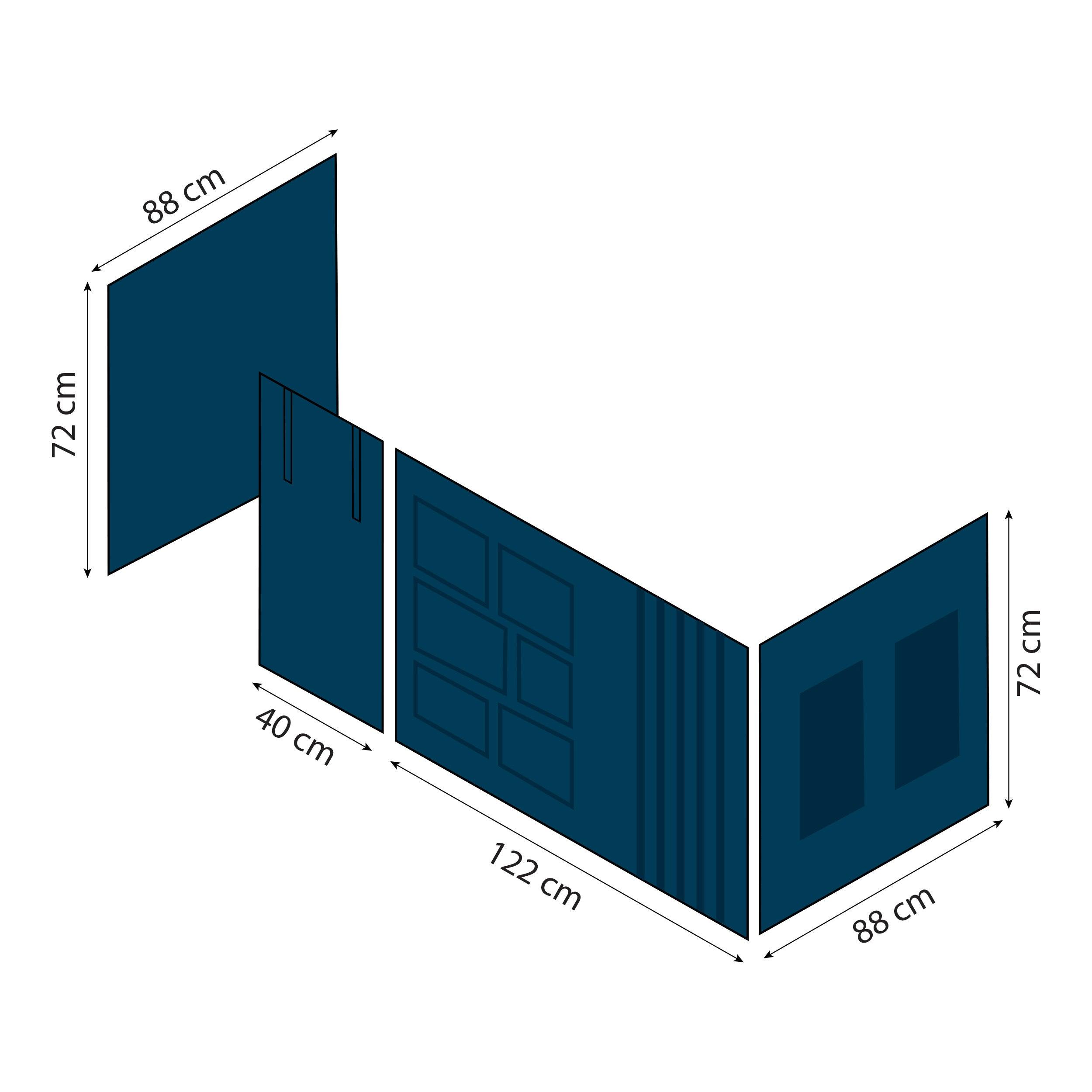 Tenda per letto Hoppekids Creator