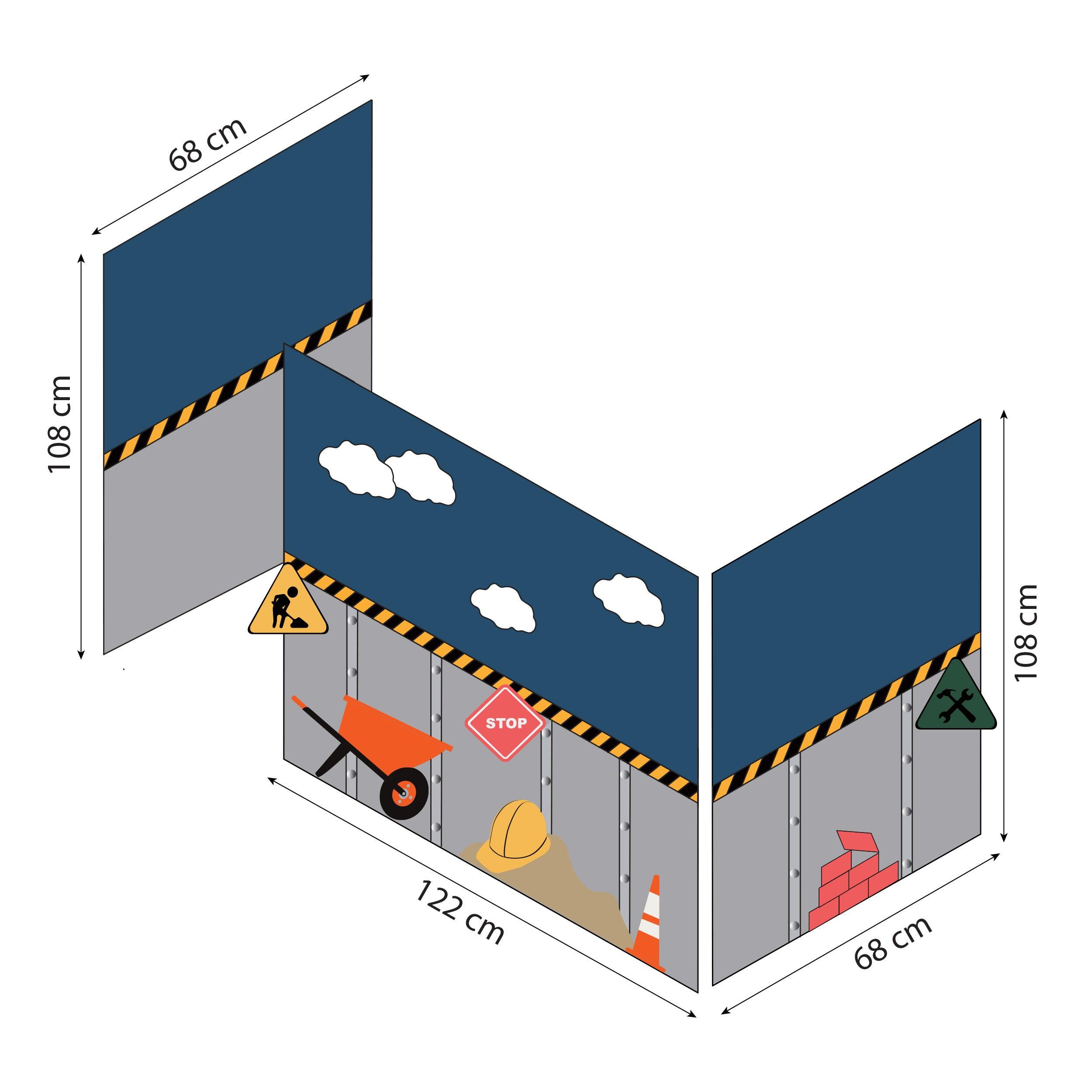 Hoppekids Construction Sängförhänge