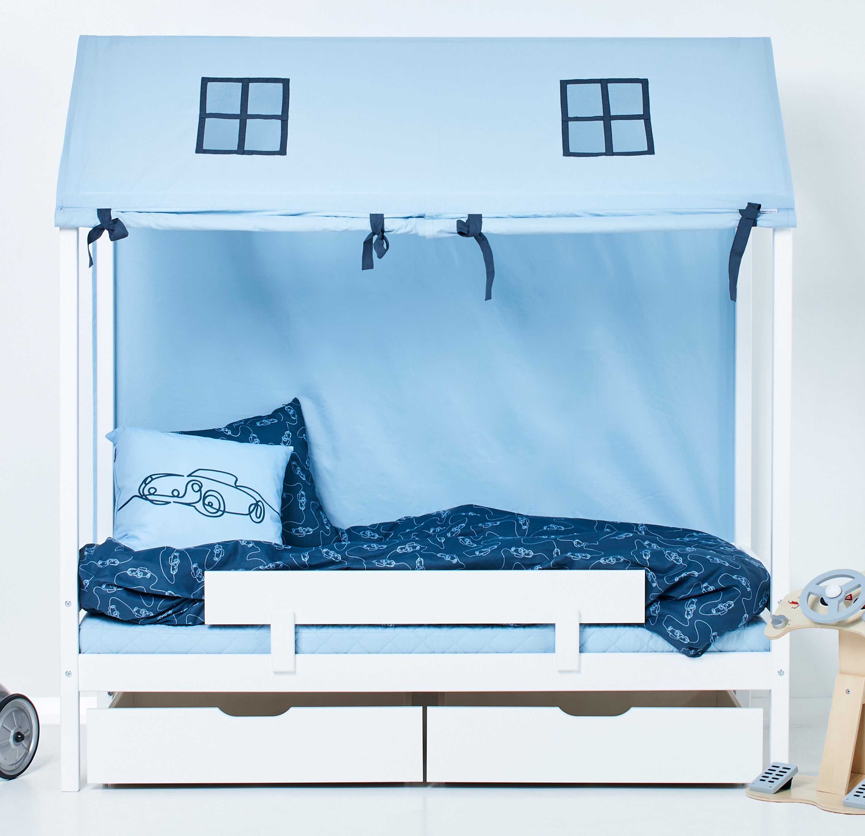 Hoppekids Cars Bed Canopy for House Bed
