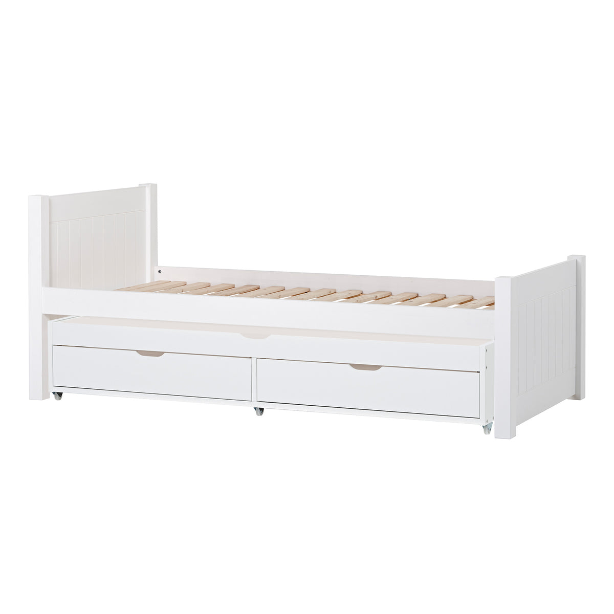 Postelový set: NOAH DELUXE výsuvná postel + pěnová matrace s potahem