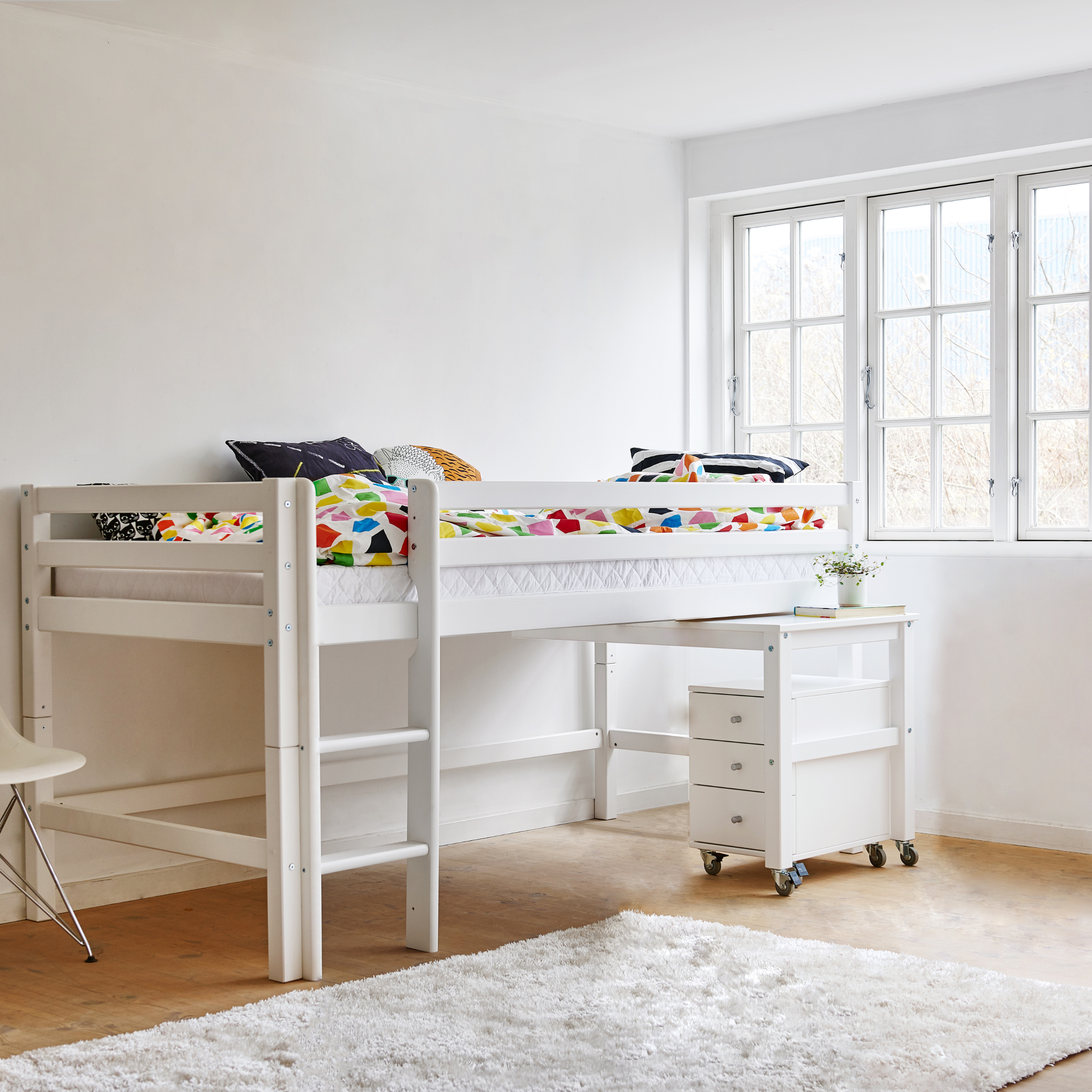 ECO Dream mid sleeper bed with desk
